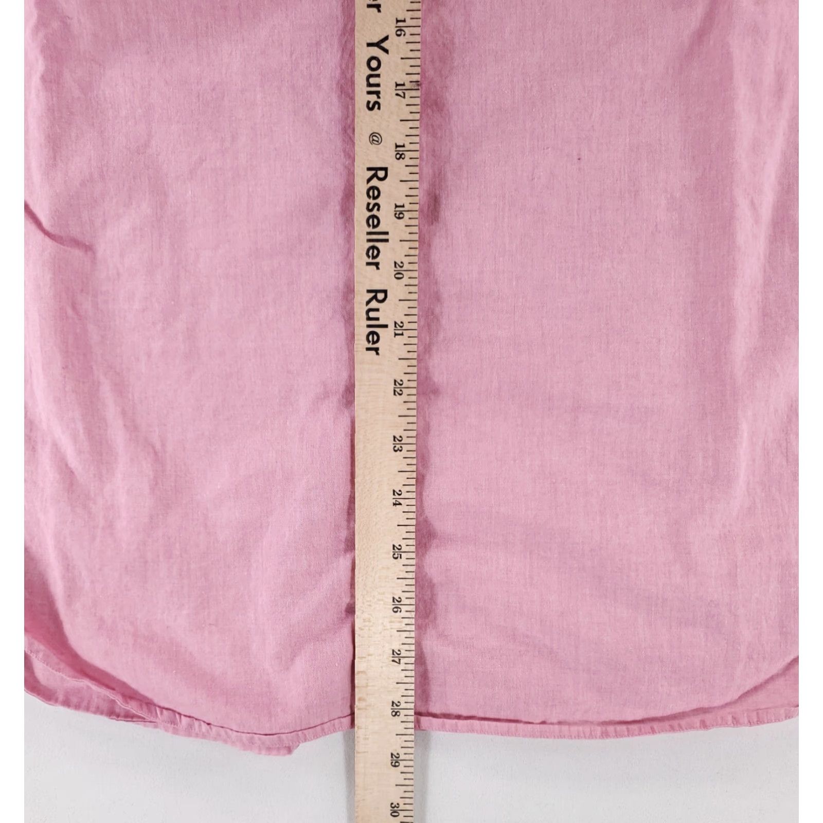 Alex Mill Alex Mill Button Up Shirt Long Sleeve Pink Huckberry Mens XL Size US XL / EU 56 / 4 - 6 Thumbnail