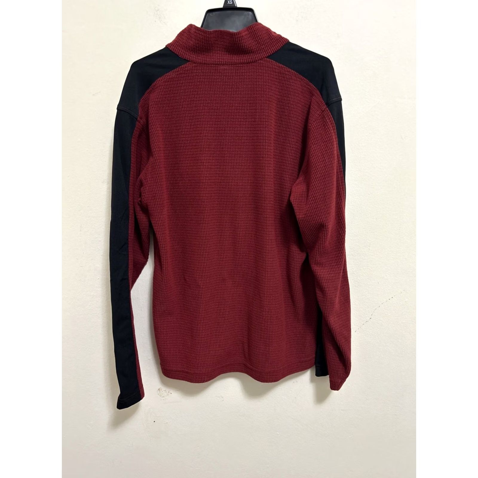 Vintage VINTAGE L.L. Bean Pullover Sweatshirt Shirt Mens S Red 1/4 Zip Mock Neck Fleece Logo USA 90s Outdoor Hiking Size US S / EU 44-46 / 1 - 7 Thumbnail