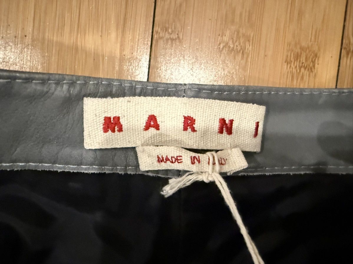 Marni NEW Leather Pants Size US 32 / EU 48 - 3 Thumbnail