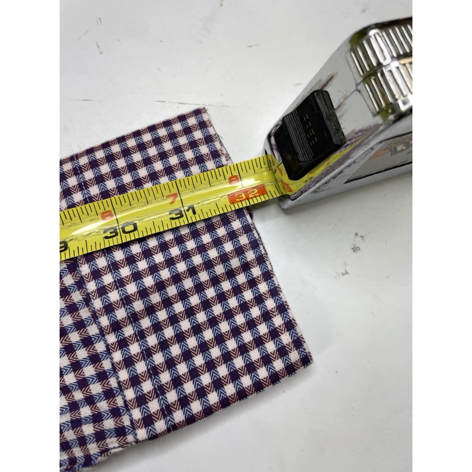 Vintage Gitman Bros Trim Fit Wingspan Checkered Shirt Men Large Allen Edmonds 16.5 34/35 Size US L / EU 52-54 / 3 - 5 Thumbnail