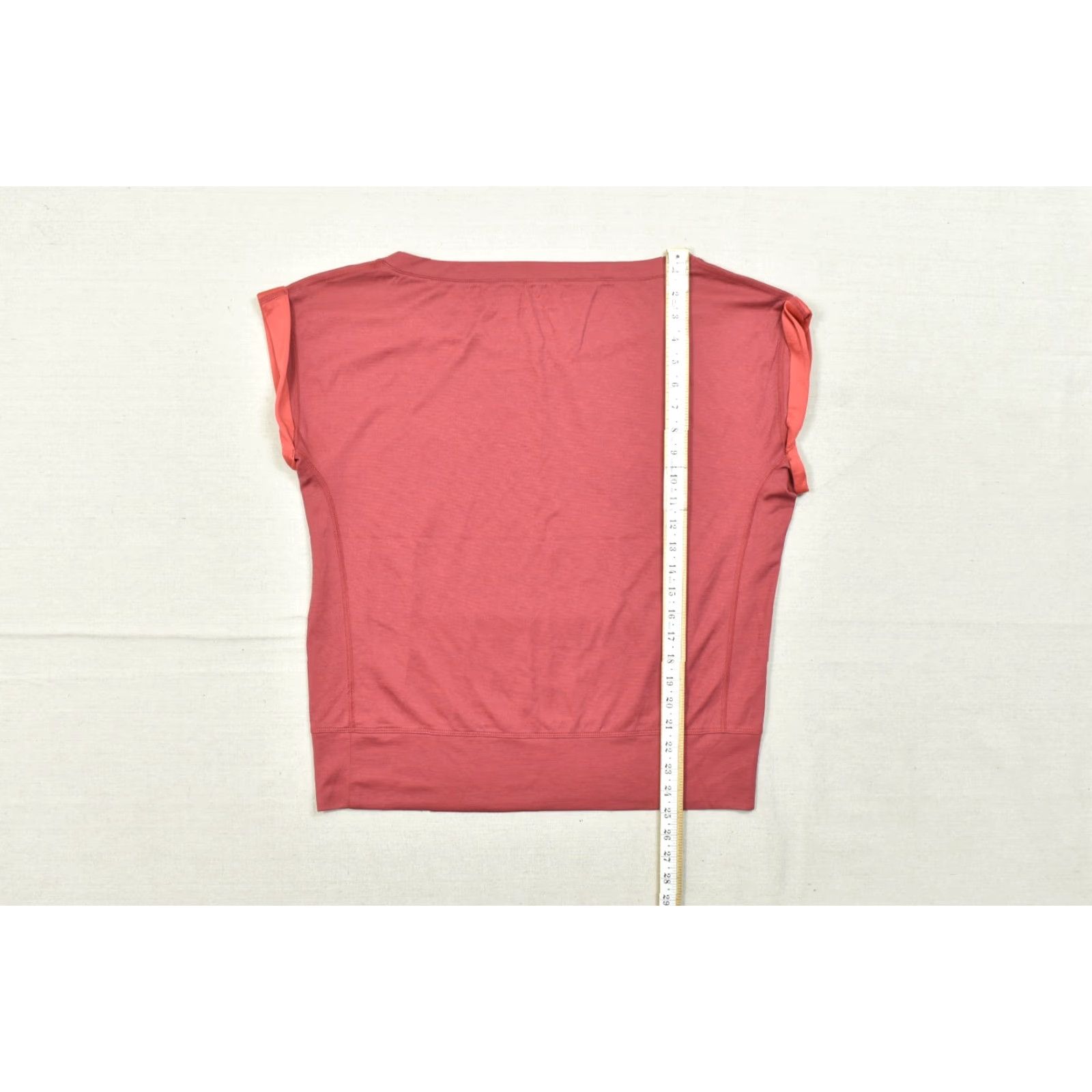 Nike Nike Dri-Fit Wool Women's Size L Large Short Sleeve Red Athletic Training Shirt Size L / US 10 / IT 46 - 4 Thumbnail