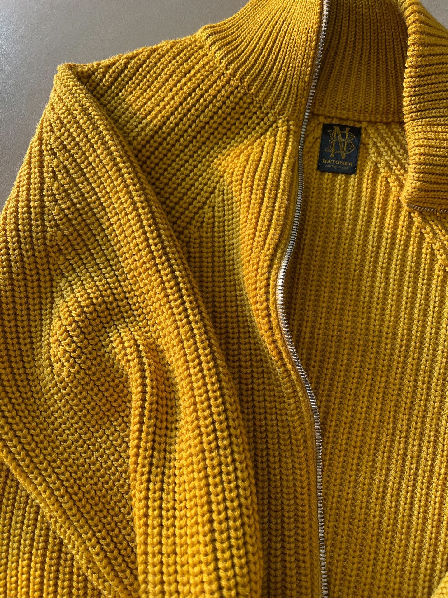 Batoner BATONER Signature Zipper Knit Sweater Size US M / EU 48-50 / 2 - 3 Thumbnail