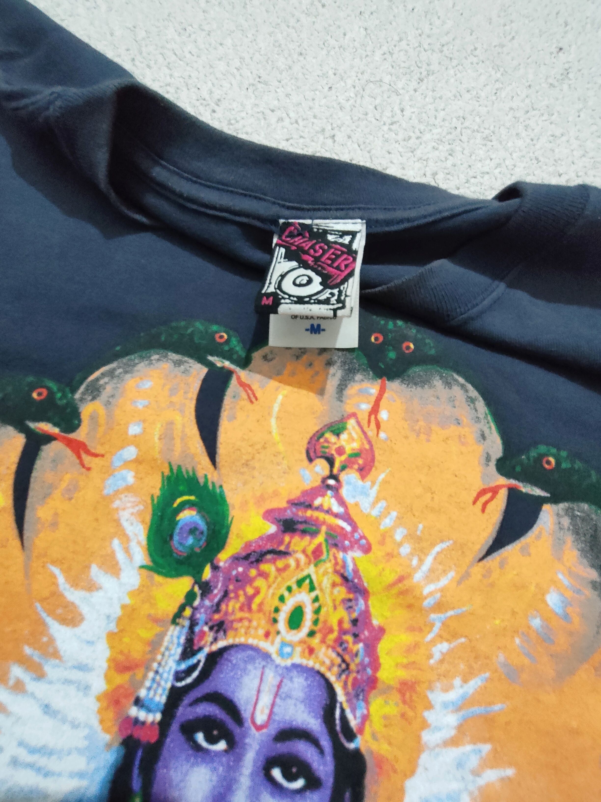 Band Tees × Vintage Early 00s SHELTER VISHNU Vintage Hardcore T-Shirt Size US M / EU 48-50 / 2 - 4 Thumbnail