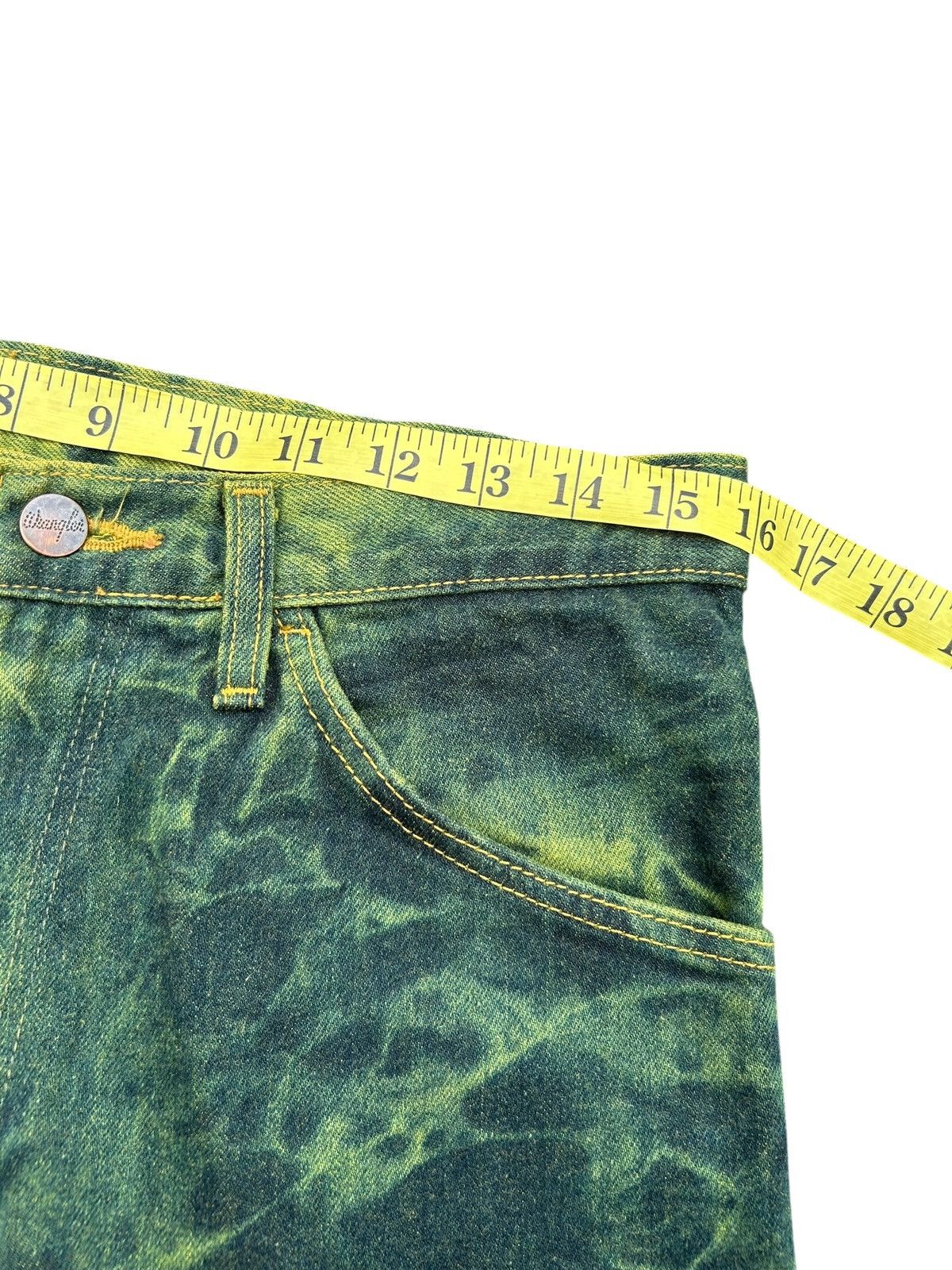 Kapital Flare Vintage Wrangler Bootcut Denim Jeans Size US 32 / EU 48 - 10 Thumbnail