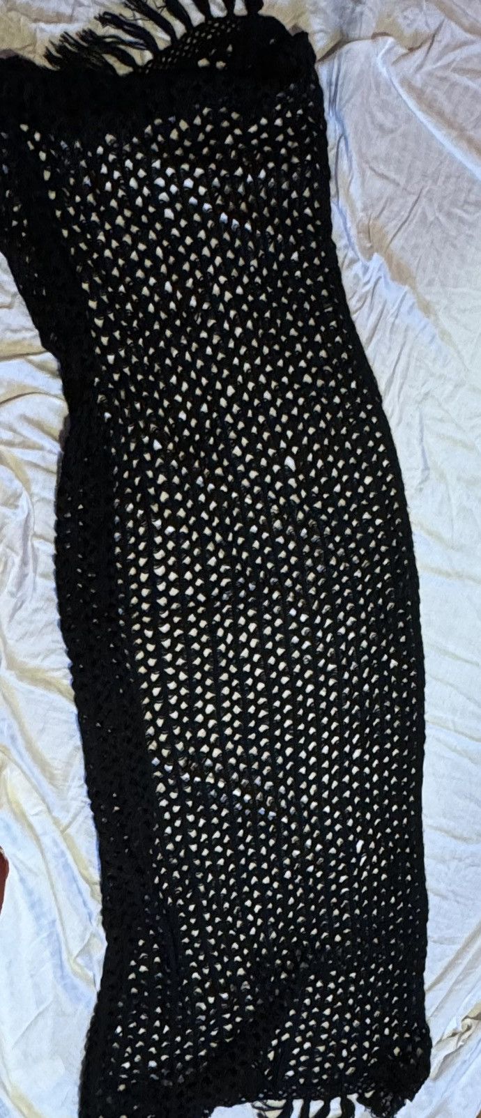 Japanese Brand × Other 80 INCH HANDMADE EGYPTIAN WOOL SCARF Size ONE SIZE - 2 Thumbnail