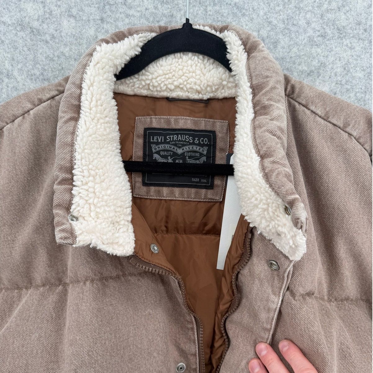 Levi's NWT Levi's Western Super Puffer Roller Coaster Ride Jacket Size US XXL / EU 58 / 5 - 2 Thumbnail