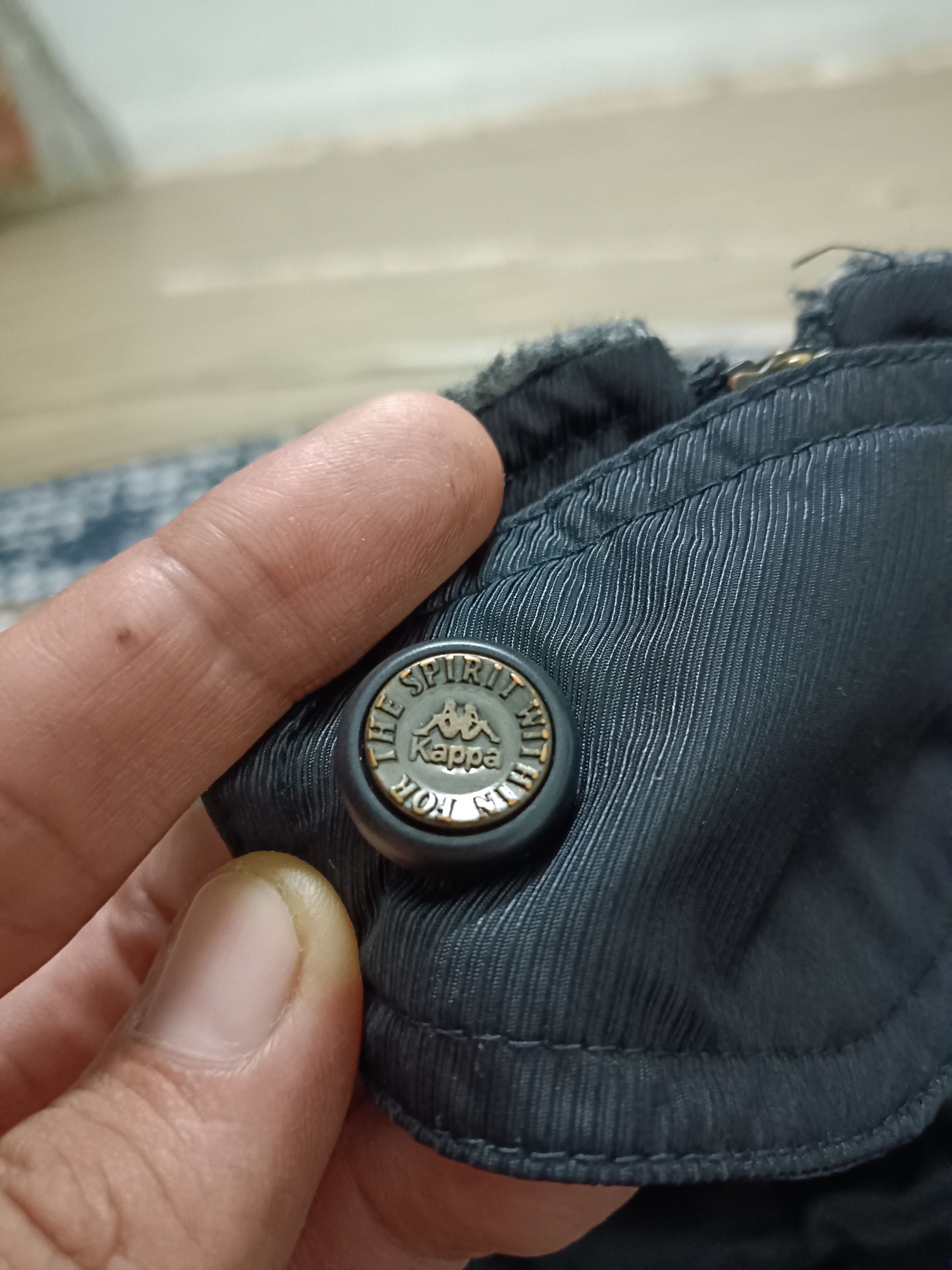 Vintage Kappa Embroidery Logo Long Winter Jacket