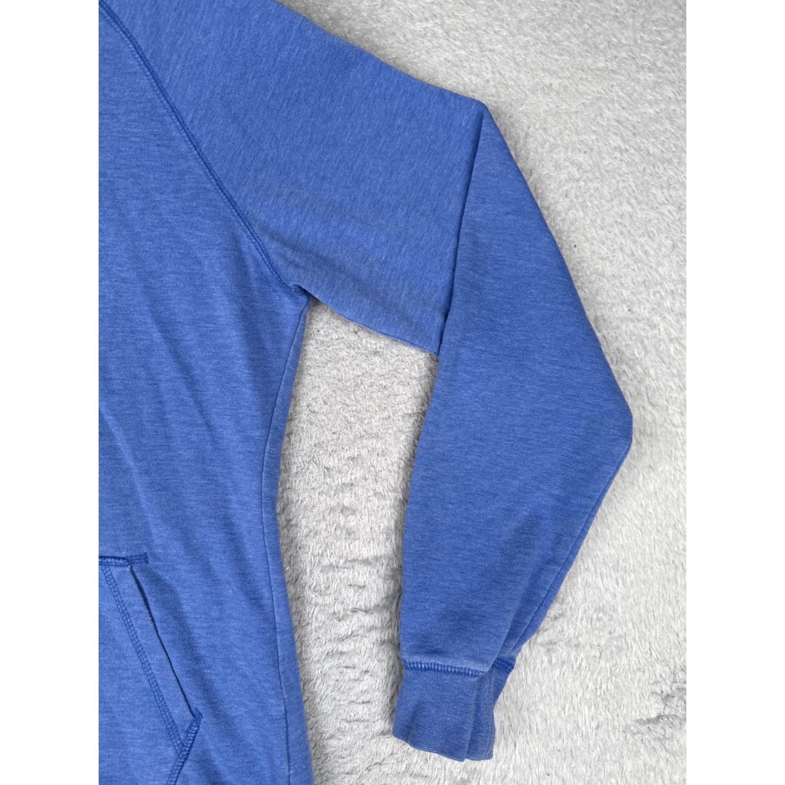 The North Face The North Face Hoodie Womens L Blue Half Dome Logo Jersey Fabric Sweatshirt Size L / US 10 / IT 46 - 2 Thumbnail