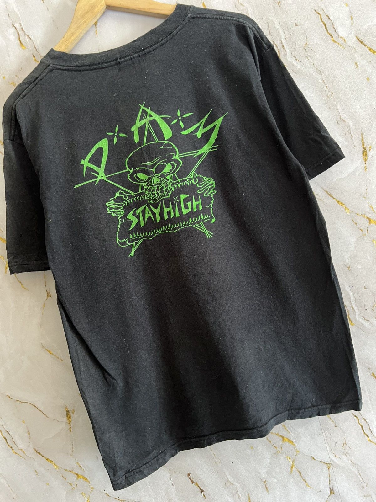 Japanese Brand 💀 DRUG AND MUSIC SHIRT – REBEL STREET CHAOS 💀 Size US M / EU 48-50 / 2 - 4 Thumbnail