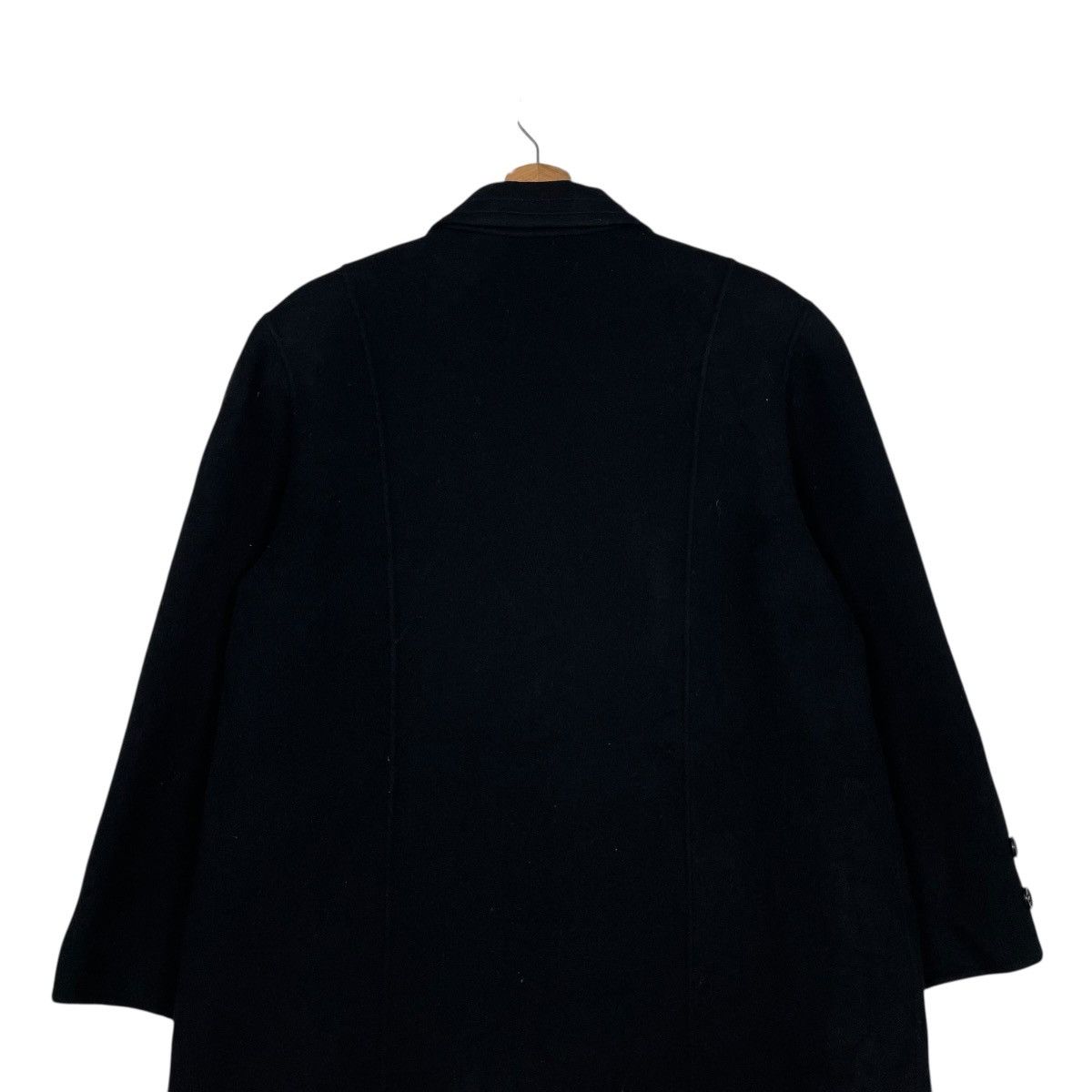 Other Reggio E. Ferrario Double Breasted Wool Coat Size L / US 10 / IT 46 - 8 Thumbnail