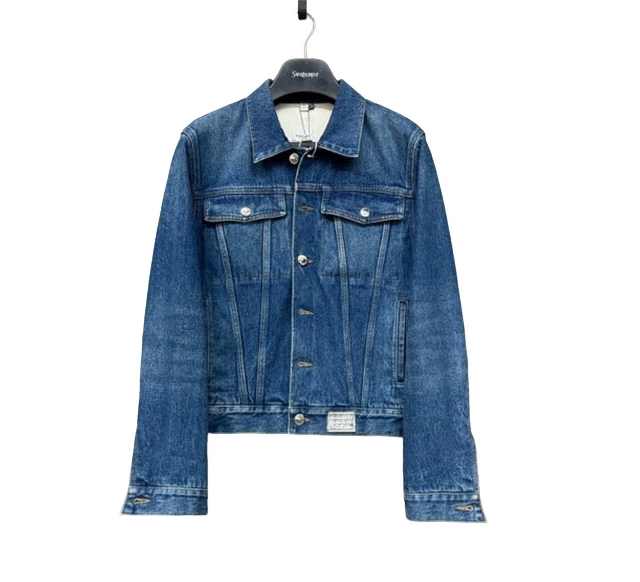 Burberry Burberry Shenzhen Metal Patch Denim Jacket 48 Size US M / EU 48-50 / 2 - 1 Thumbnail