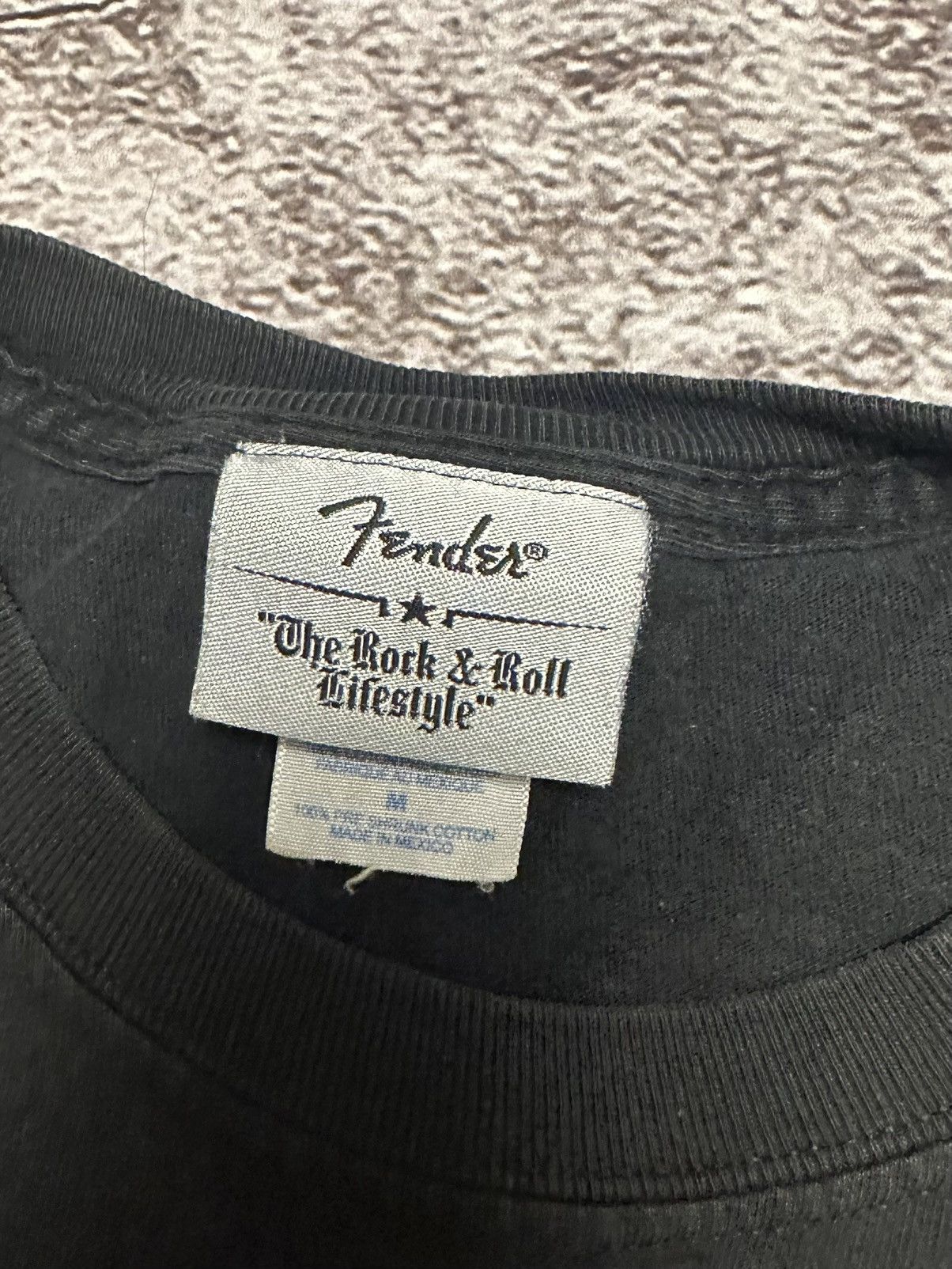 Band Tees Vintage Fender T shirt black Size M Size US M / EU 48-50 / 2 - 3 Thumbnail