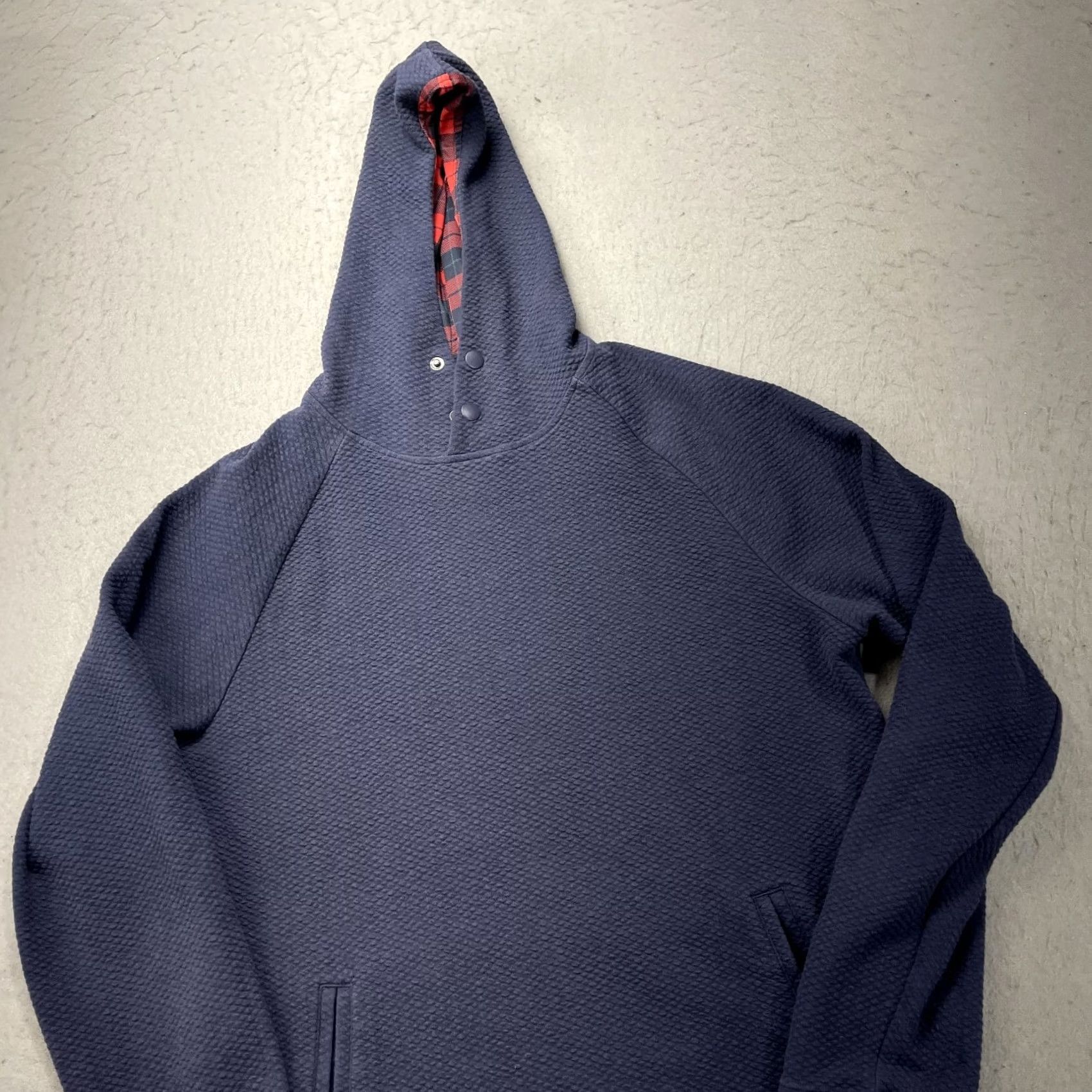 Vintage Swannies Golf Hoodie Mens Medium Blue Textured Knit Pullover Sweatshirt Solid Size US M / EU 48-50 / 2 - 3 Thumbnail