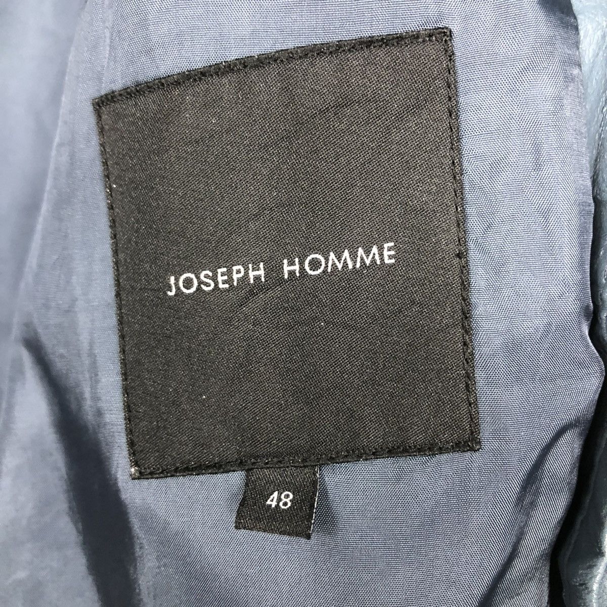 Japanese Brand 🔥VINTAGE LEATHER BIKER JACKET JOSEPH HOMME ISSEY MIYAKE Size US M / EU 48-50 / 2 - 21 Thumbnail
