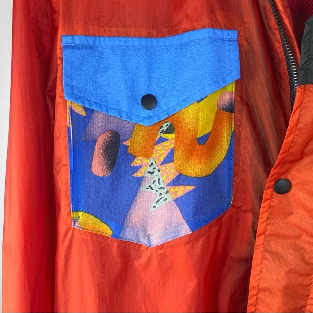 Poler POLER NWOT Men’s Red Windbreaker Contemporary Designs Zip M Size US M / EU 48-50 / 2 - 5 Thumbnail