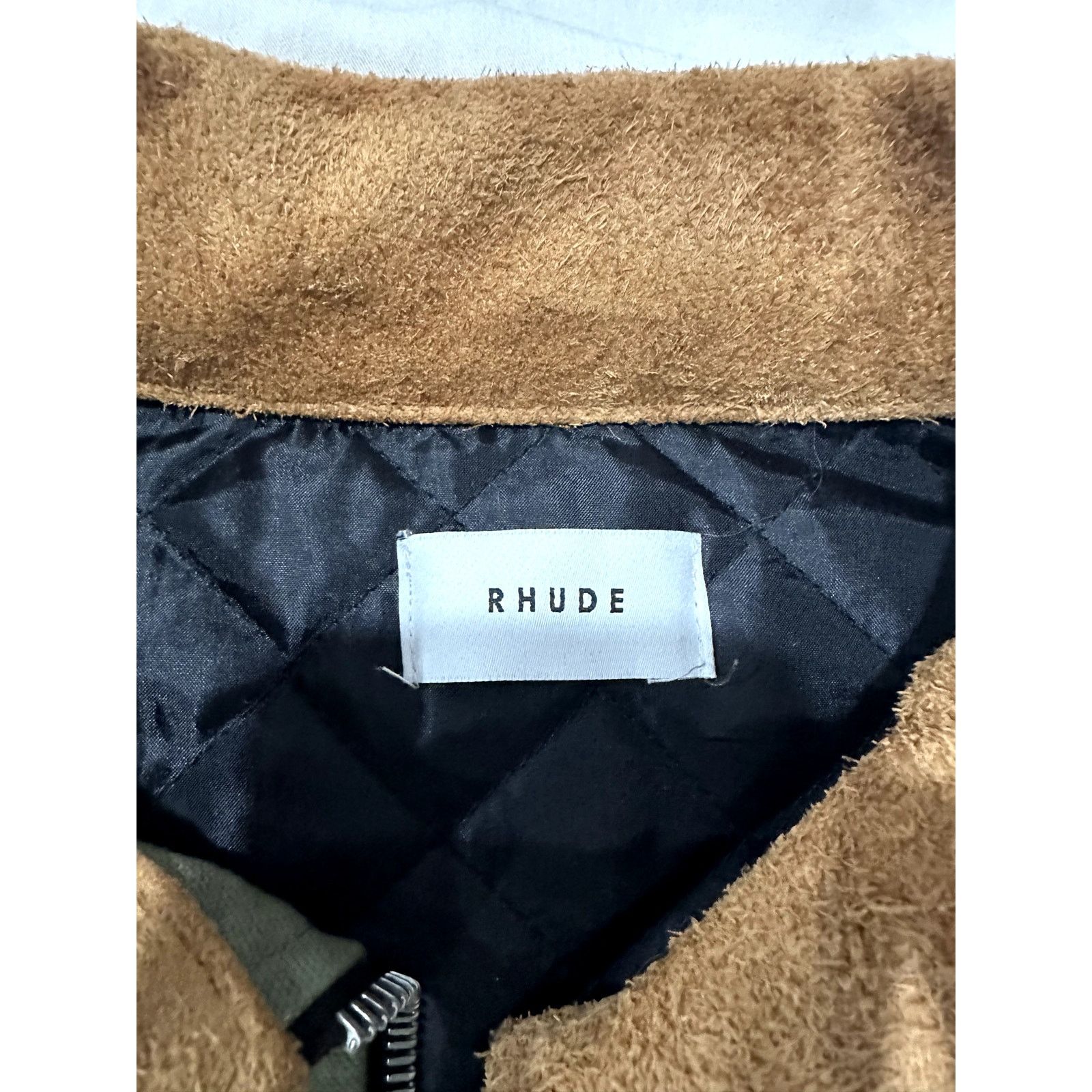 Rhude Rhude Trucker Jacket Olive Green XL Size US XL / EU 56 / 4 - 4 Thumbnail