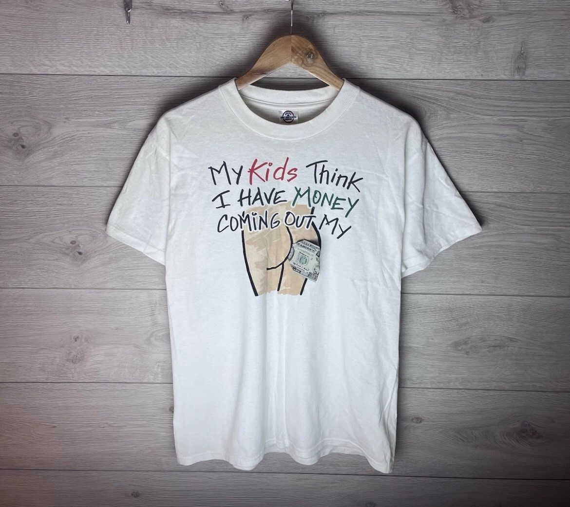Other Vintage mens t-shirt Humor +18 made in USA size M Size US M / EU 48-50 / 2 - 1 Thumbnail