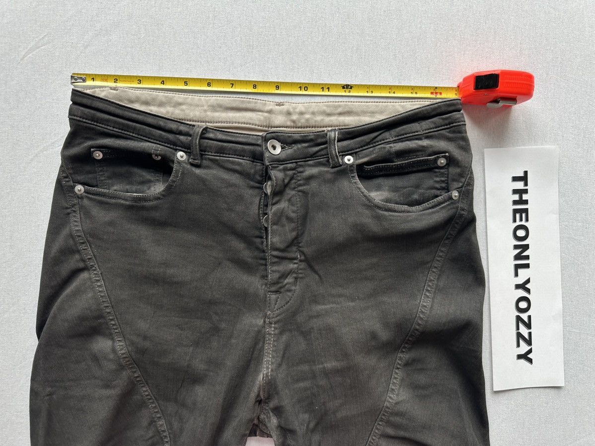 Rick Owens Drkshdw Rick Owens Drkshdw Bias Bootcut Jeans Black Pearl Degrade 34 Size US 34 / EU 50 - 4 Thumbnail