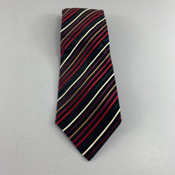 Alexander Julian Alexander Julian Colours Men's Multi Striped Tie 4" x 63" Size ONE SIZE - 1 Thumbnail