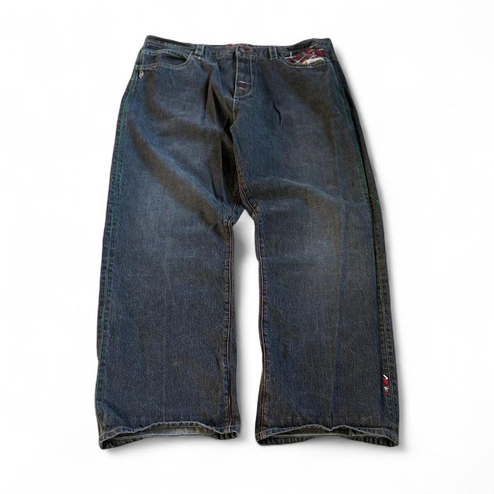Coogi Coogi y2k grail baggy hip hop black jeans 44x35 Size US 44 / EU 60 - 3 Thumbnail