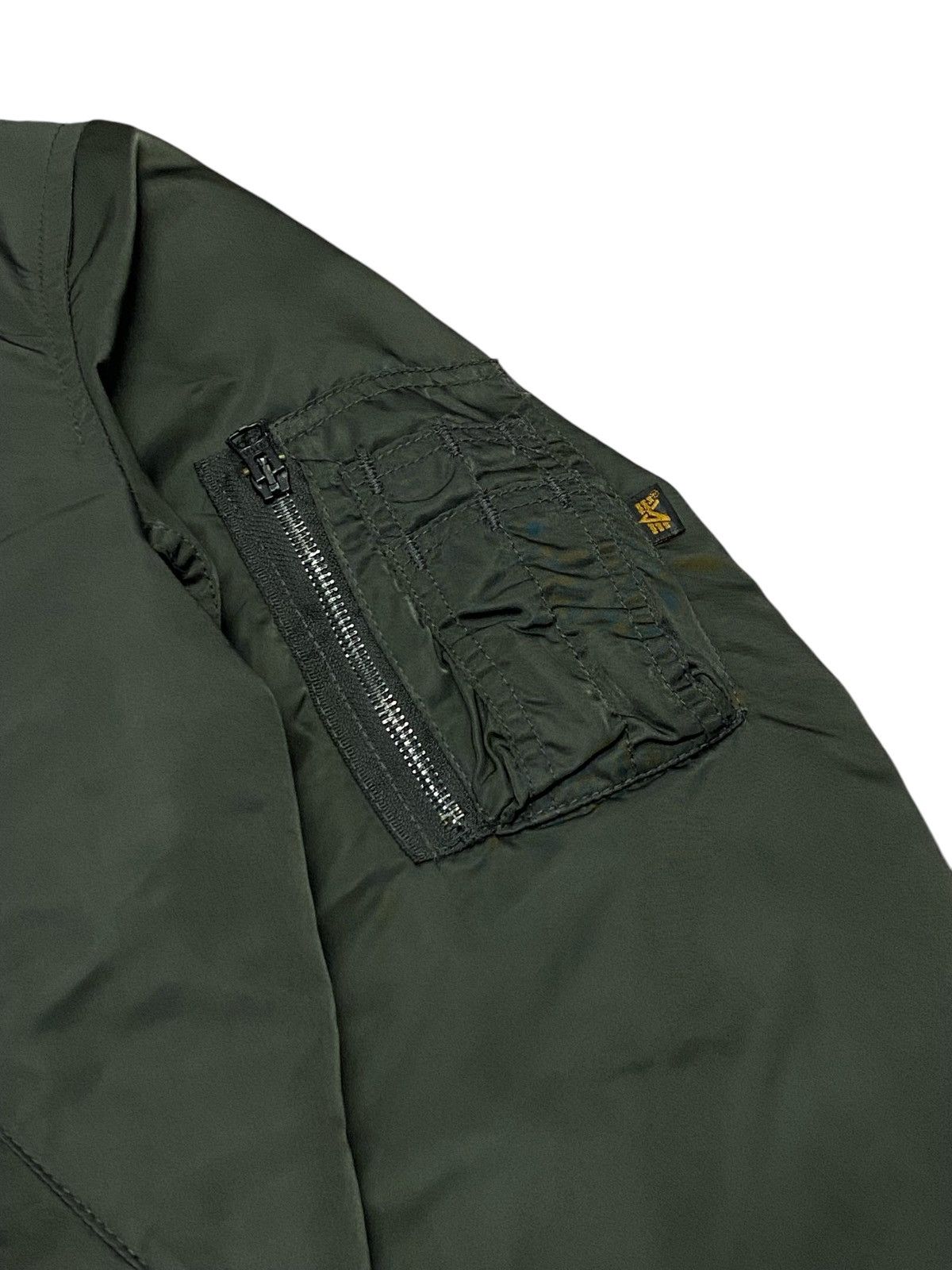 Alpha Industries Vintage Alpha Industries MA-1 Bomber Jacket Size US S / EU 44-46 / 1 - 13 Thumbnail