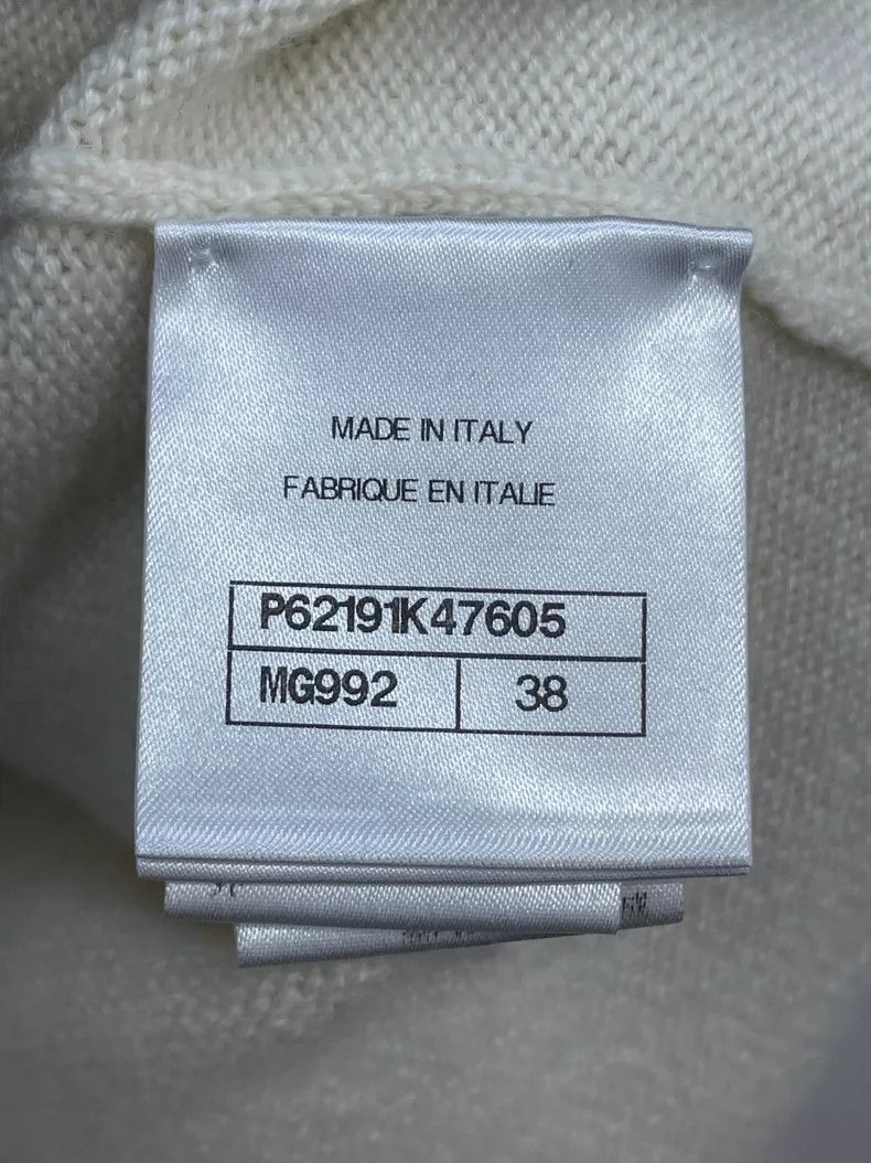 Chanel Chanel Popular color-blocked snowflake buckle knitted cashm Size XS / US 0-2 / IT 36-38 - 7 Thumbnail