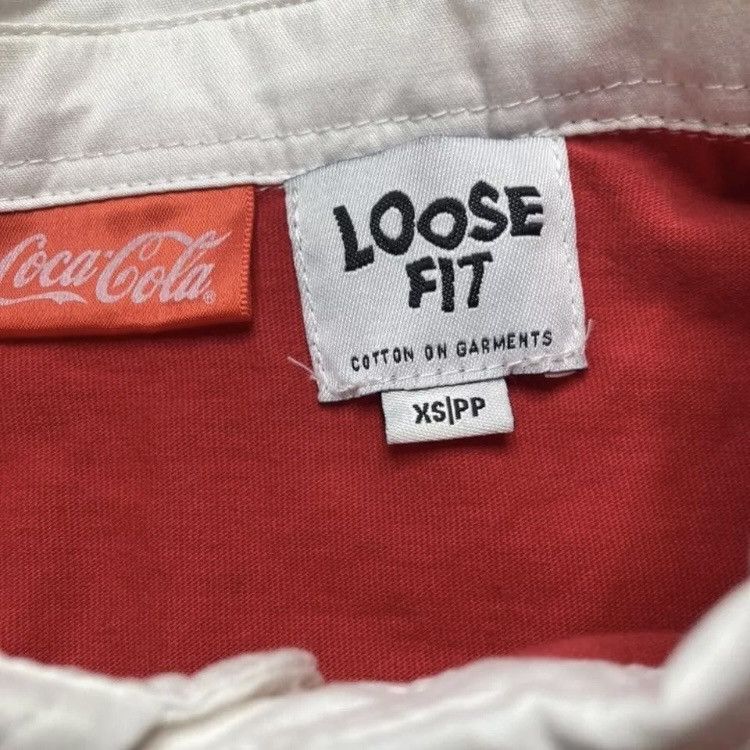 Coca Cola × Cotton On Cotton On Coca Cola Cropped Polo Shirt Size XS / US 0-2 / IT 36-38 - 3 Thumbnail