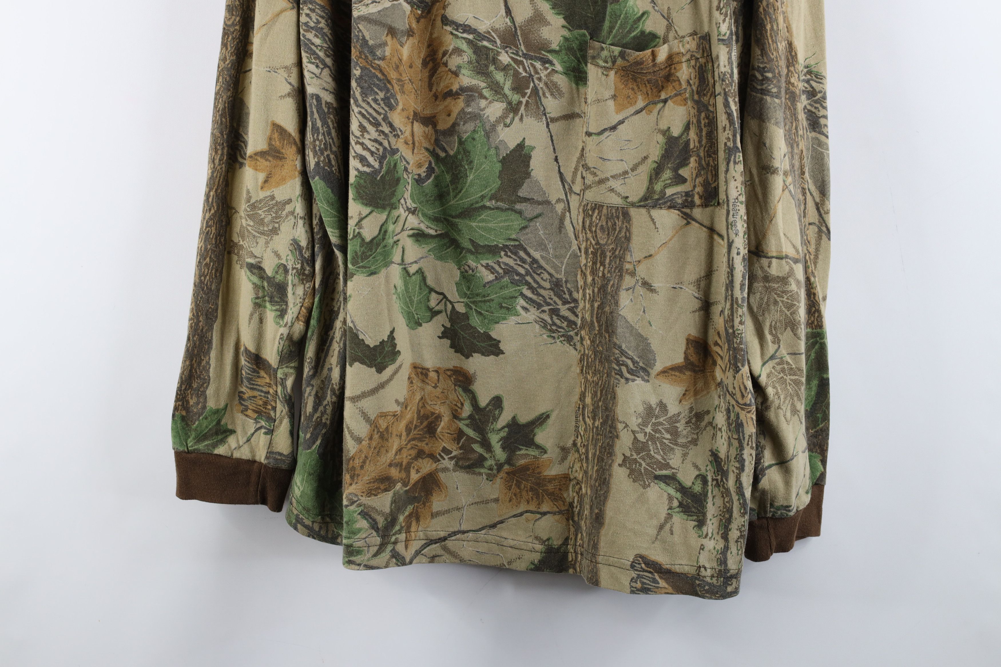 Vintage Vintage 90s Streetwear Camouflage Long Sleeve T-Shirt US Size US XL / EU 56 / 4 - 3 Thumbnail