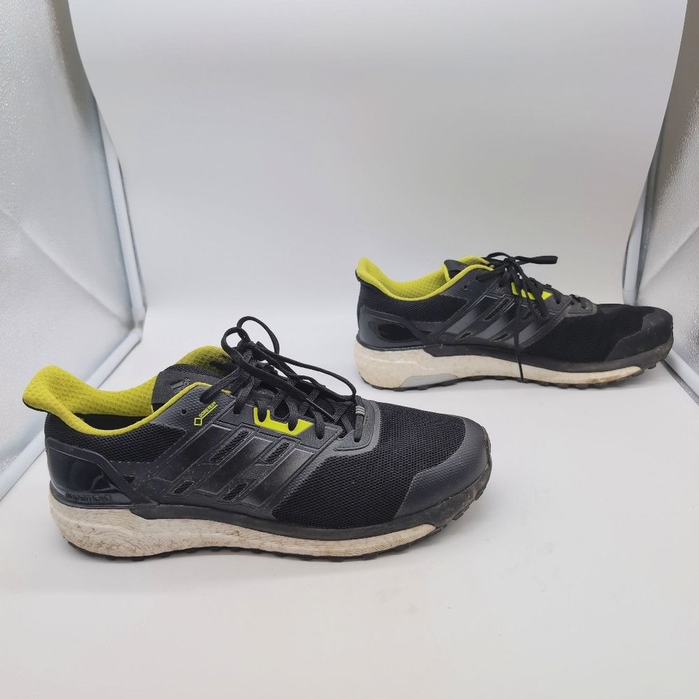 Adidas Adidas Supernova GTX Sz 13 Men's Black and Yellow Running S Size US 13 / EU 46 - 6 Thumbnail