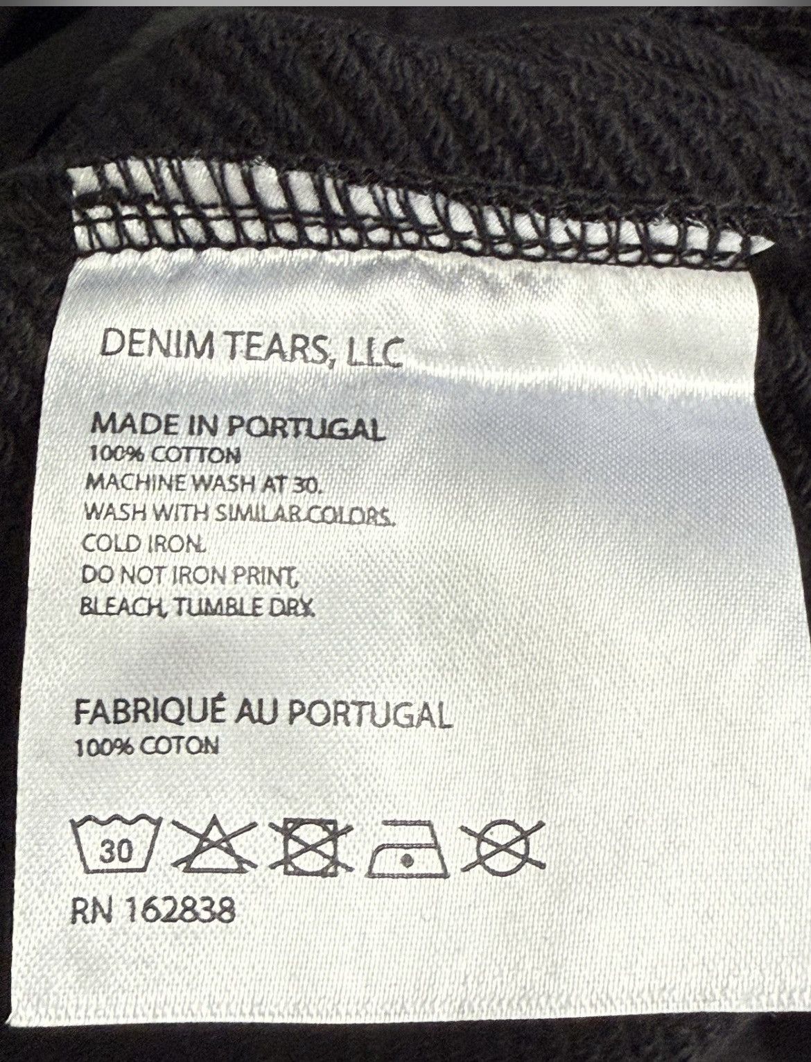 DENIM TEARS DENIM TEARS MONOCHROME HOODIE Size US S / EU 44-46 / 1 - 3 Thumbnail