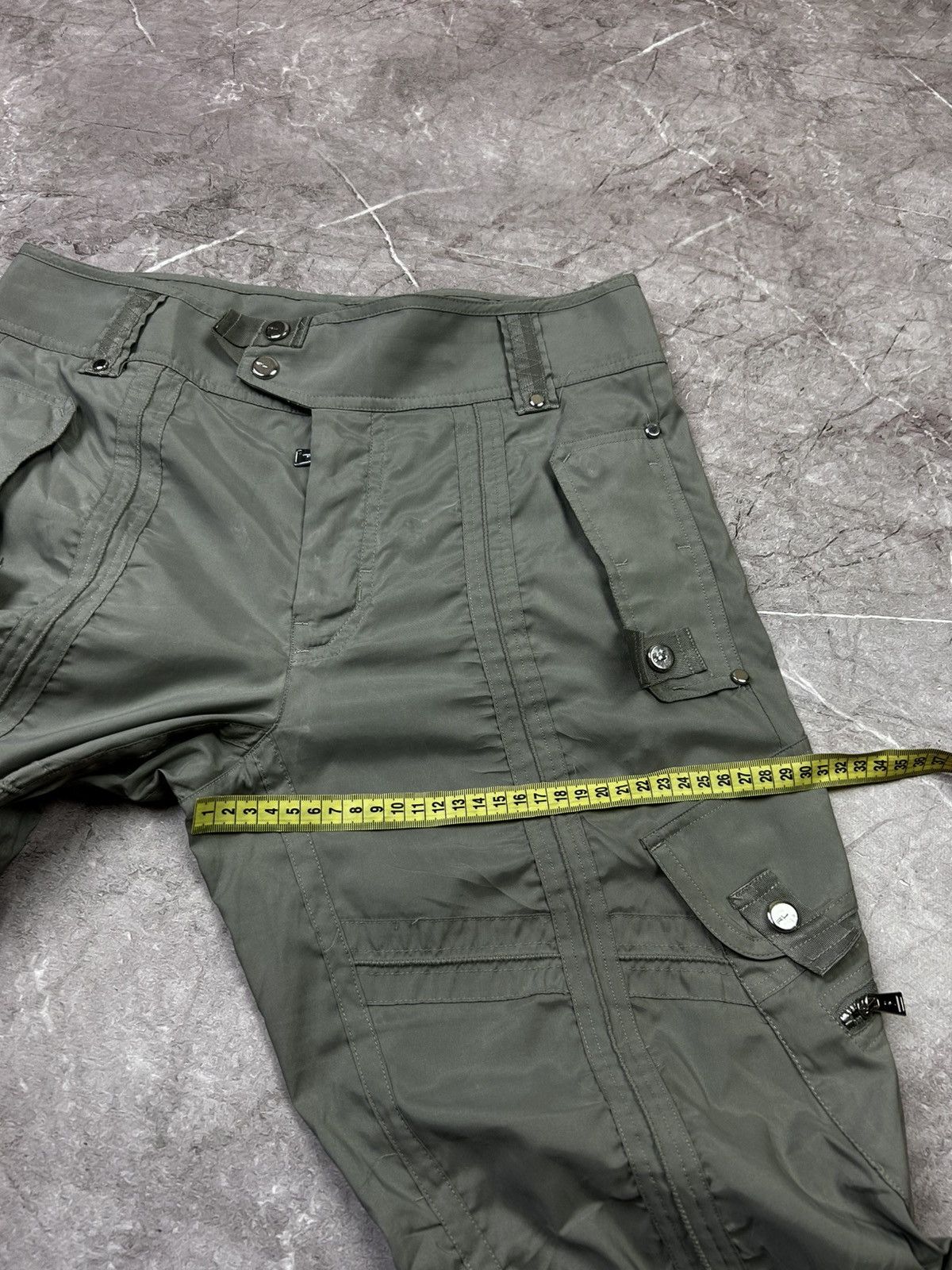 Polo Ralph Lauren Polo Ralph Lauren Gray Multipocket Cargo Pants Women's Size 28" / US 6 / IT 42 - 15 Thumbnail