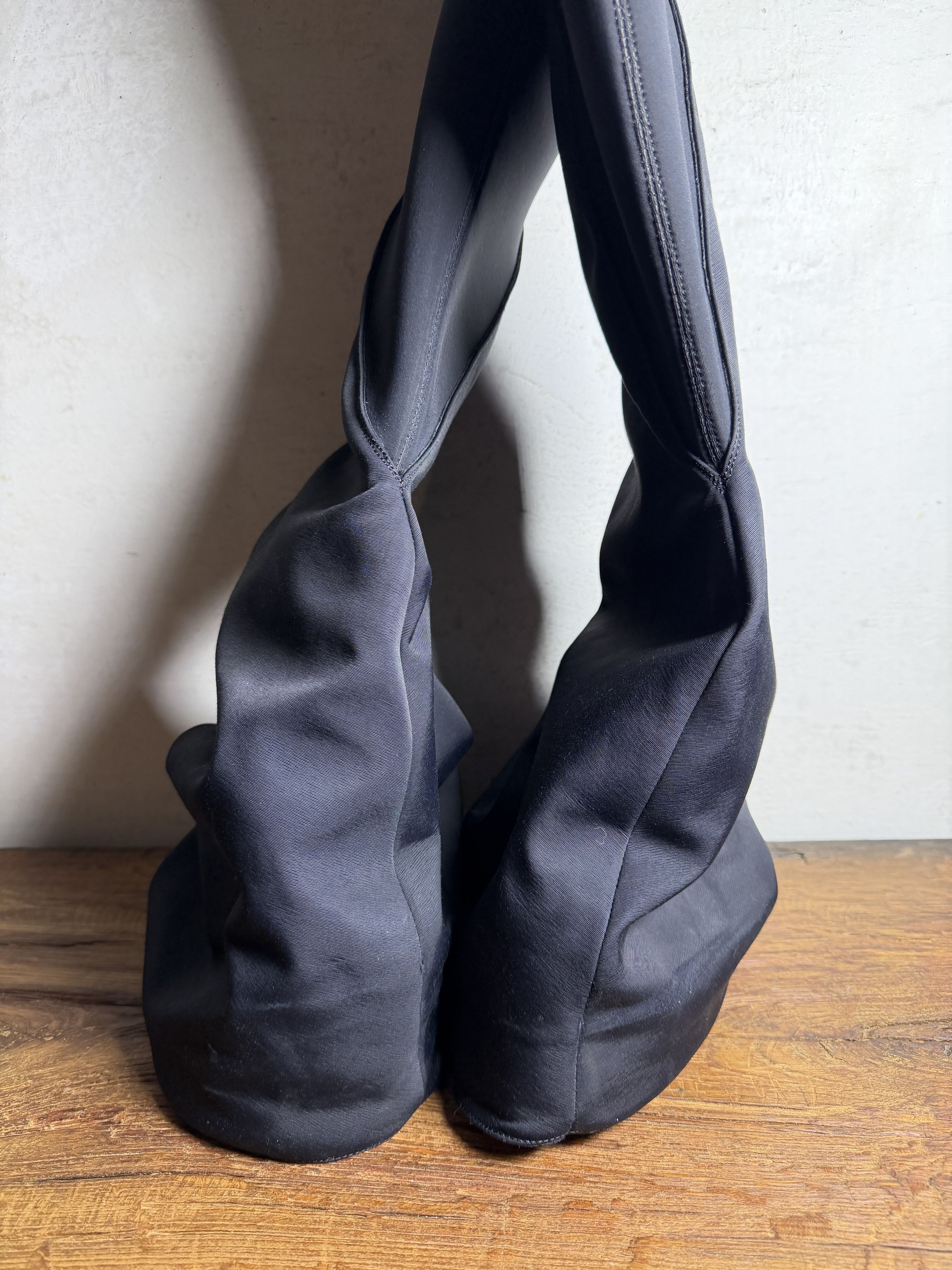Rick Owens Drkshdw Rick Owens DRKSHDW Black Fetish Sneakers Size US 9 / IT 39 - 6 Thumbnail