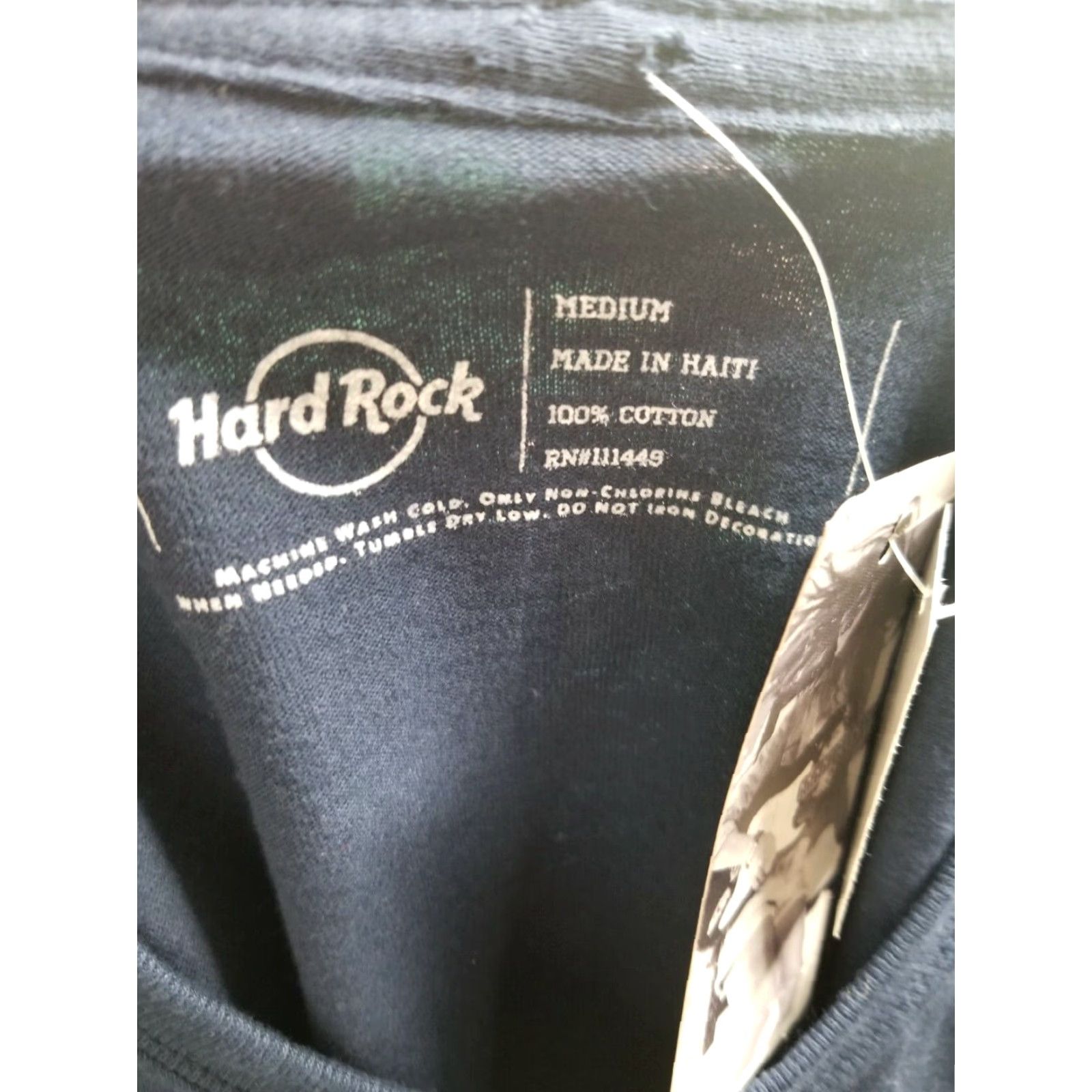 Hard Rock Cafe Hard Rock Cafe T Shirt Mens Medium Blue Rock Theme Graphic Print Size US M / EU 48-50 / 2 - 3 Thumbnail