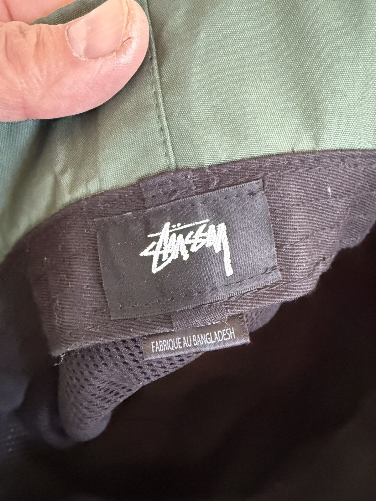 Stussy Stussy Two tone bucket hat olive taupe small/medium Size ONE SIZE - 2 Thumbnail