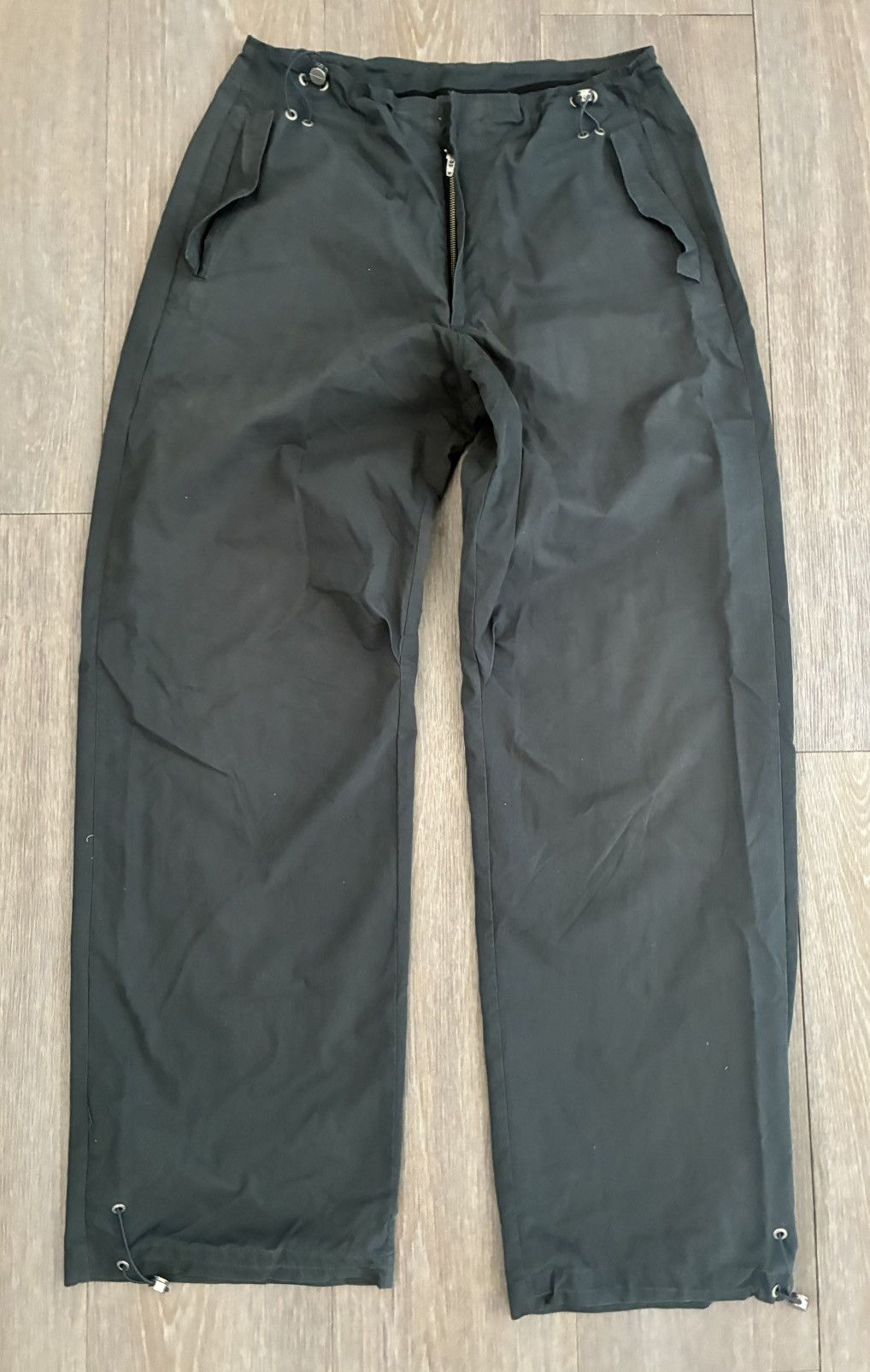 Seventh Ssense Exclusive Gray Combats 410 Trousers In Deep Teal Size US 32 / EU 48 - 2 Thumbnail