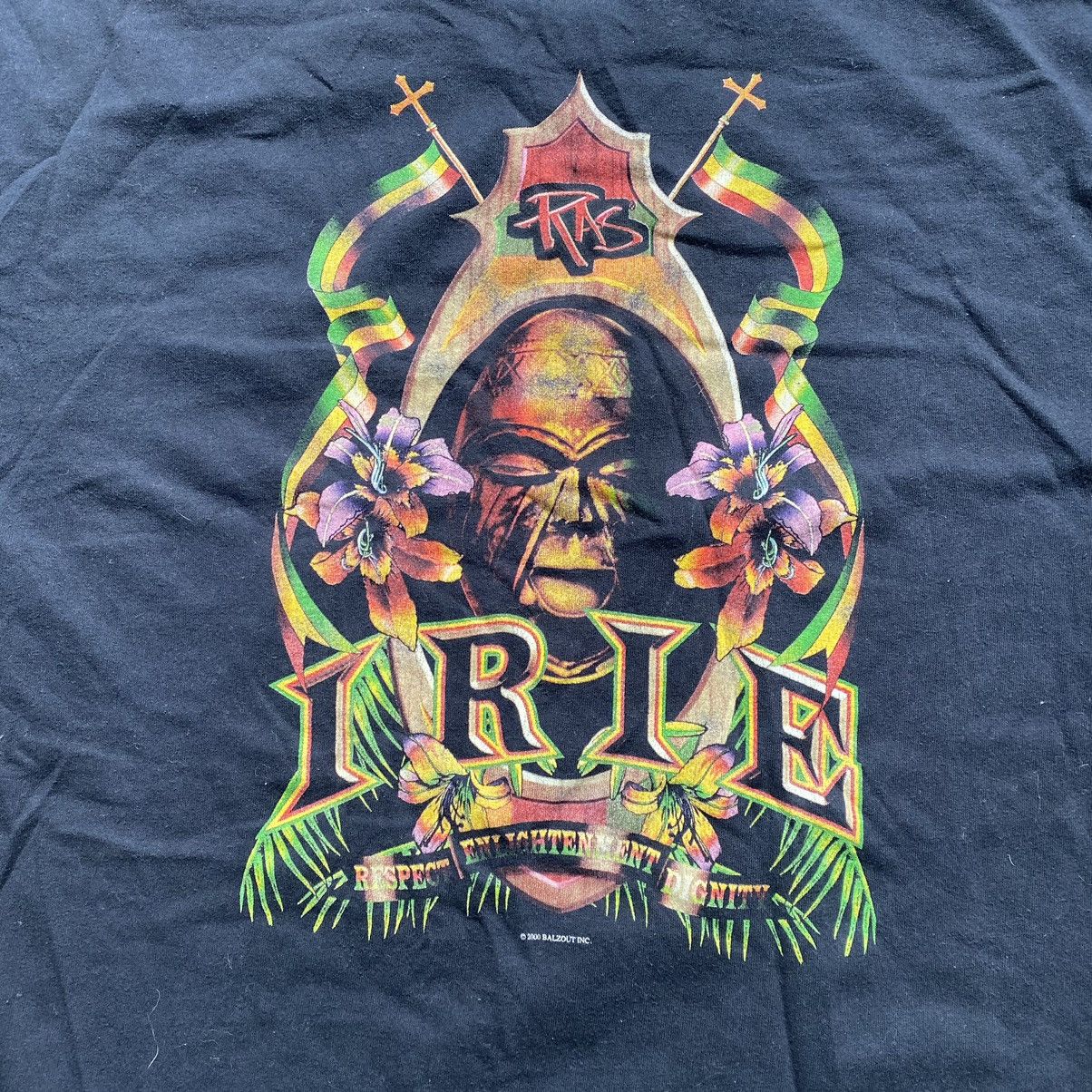 Vintage VINTAGE RAS IRIE SURF STYLE RASTA TEE Size US XL / EU 56 / 4 - 4 Thumbnail