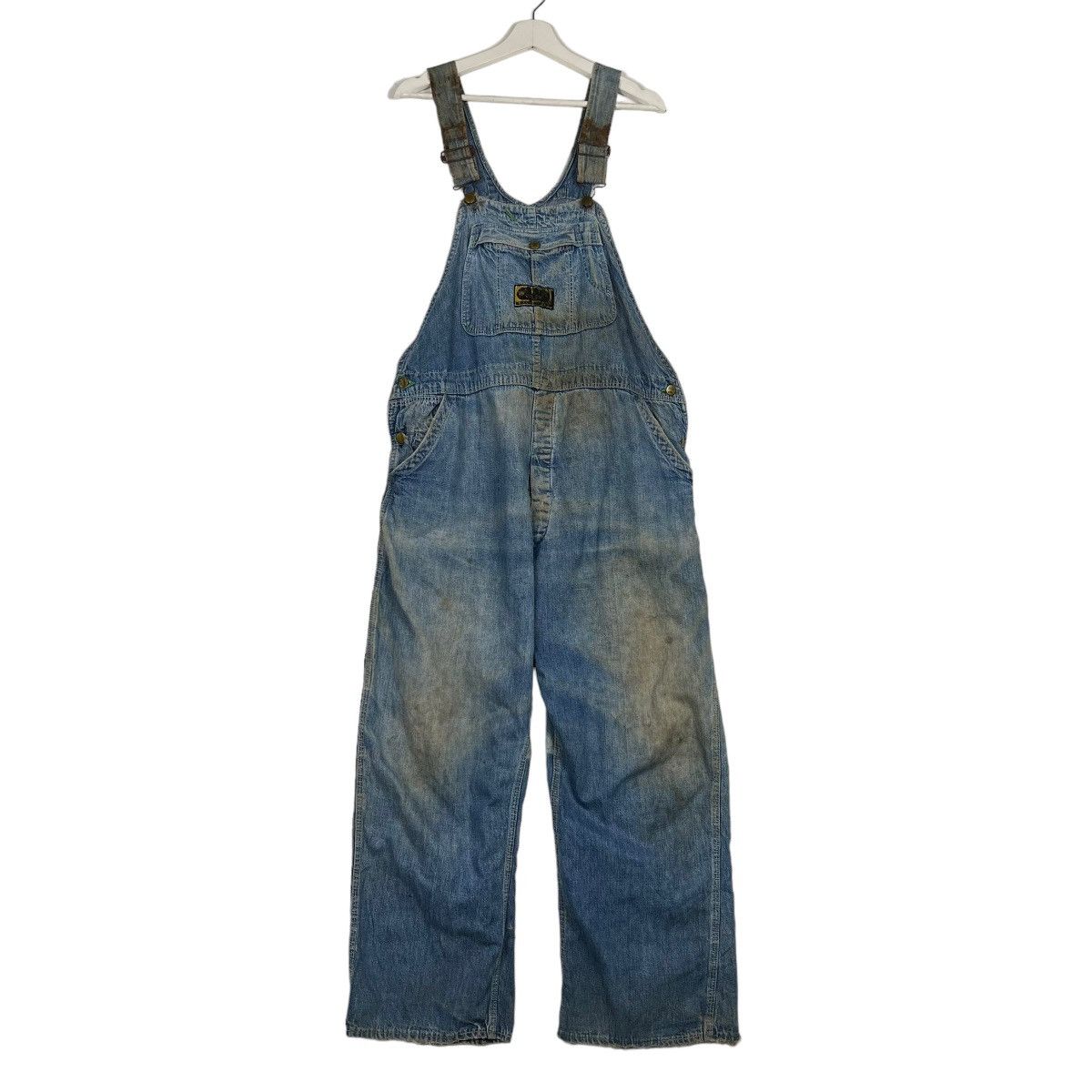 Vintage 🔥 TRUE VINTAGE 1940s WASHINGTON DEE CEE OVERALLS Size US 38 / EU 54 - 3 Thumbnail