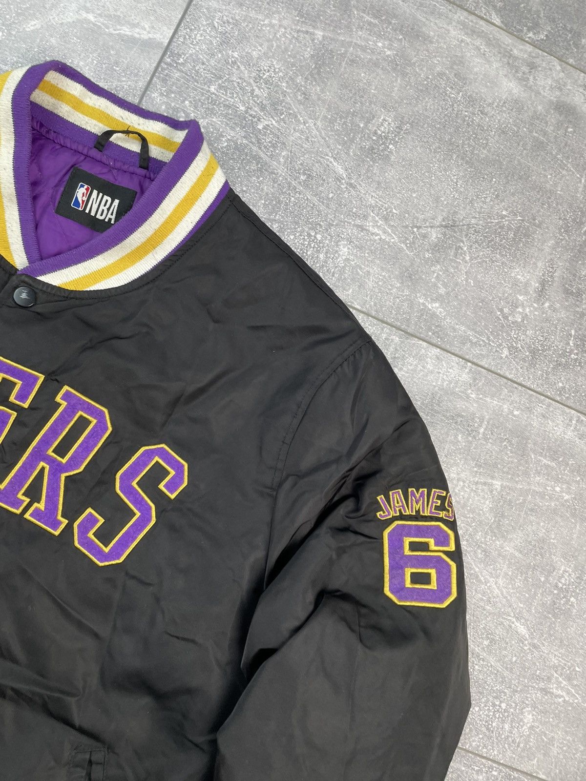 NBA NBA Lakers Varsity Bomber Jacket Size US L / EU 52-54 / 3 - 6 Thumbnail