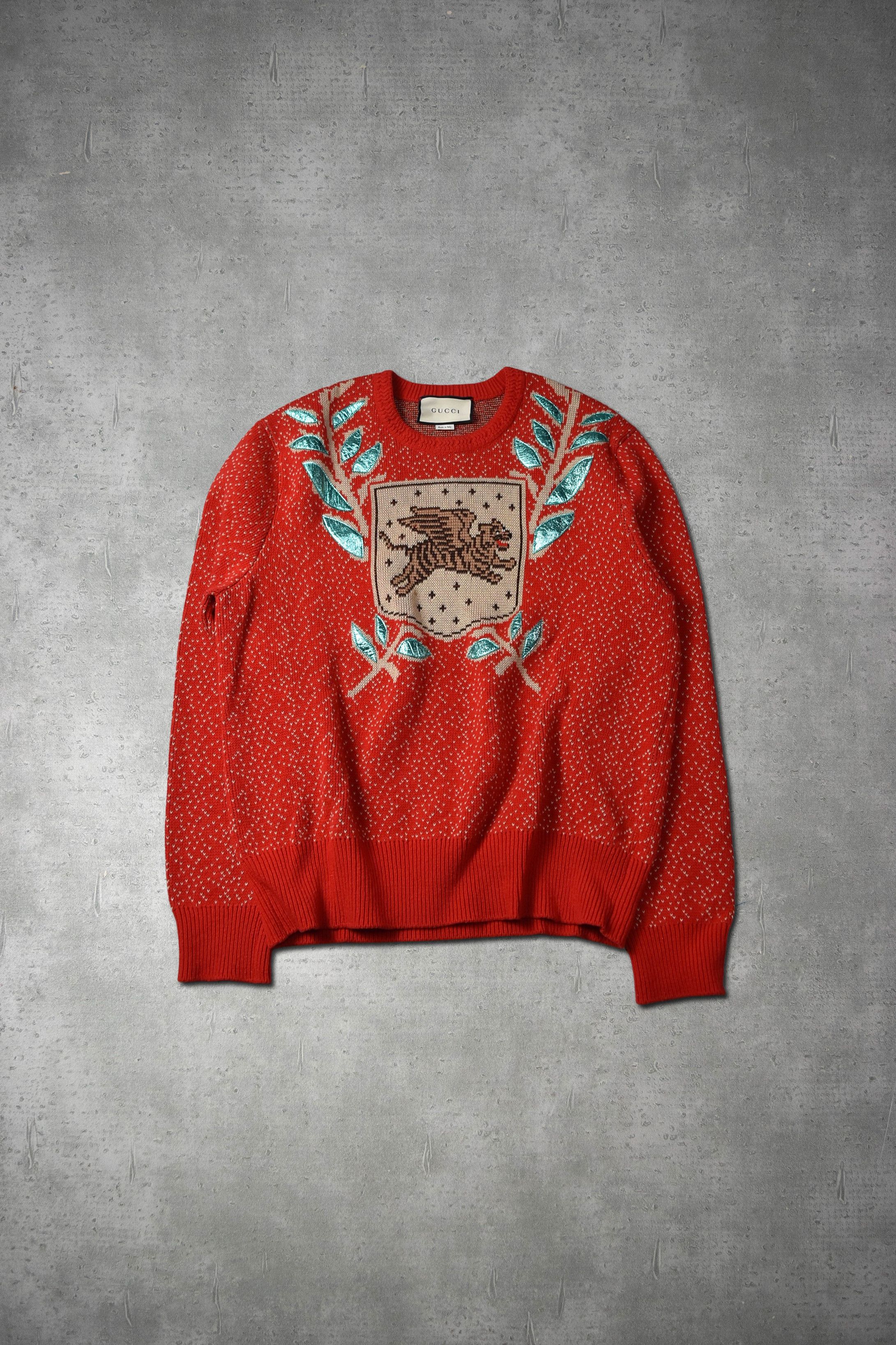Rare Gucci Symbolic Knit Sweater
