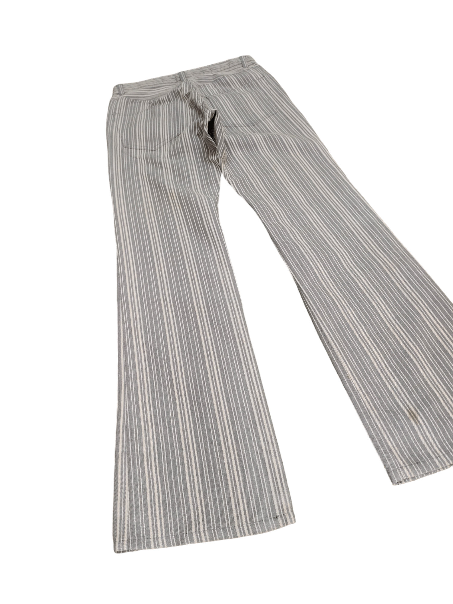 semanticdesign Flare Denim Pants Semantic Design Striped Boot Cut Y2k Lgb Size US 28 / EU 44 - 13 Thumbnail