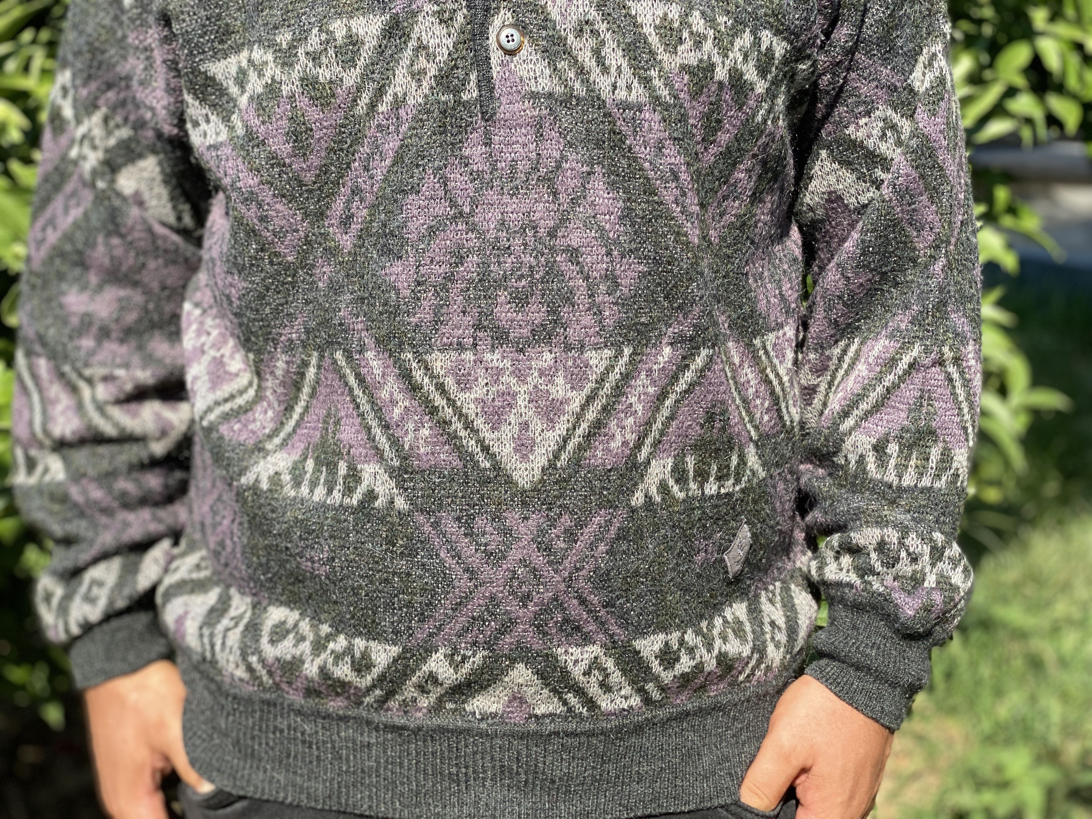 Vintage × Yves Saint Laurent 1993 YSL Yves Saint Laurent Pullover Retro Sweater Size 6 XL Size US XL / EU 56 / 4 - 10 Thumbnail