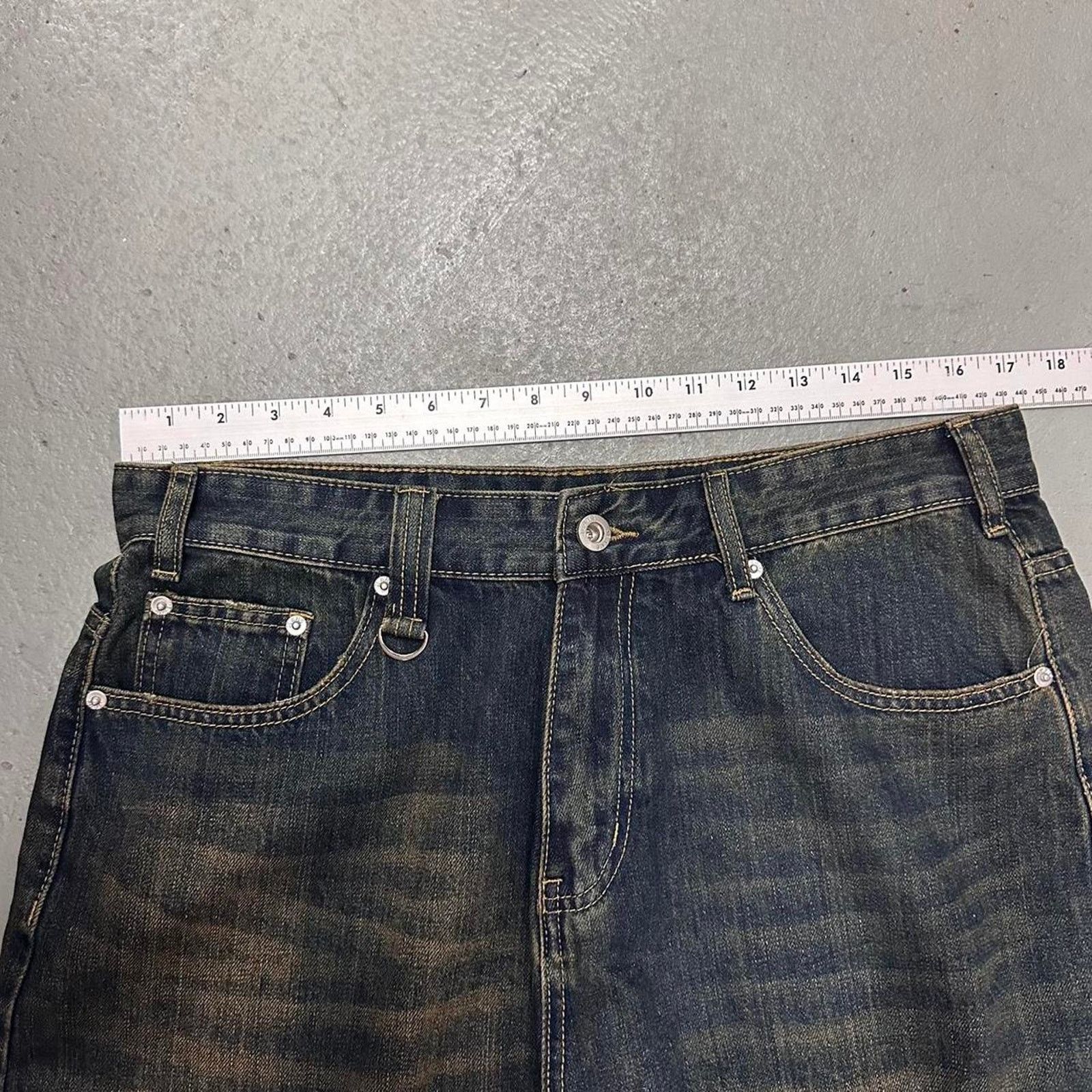 Vintage Vintage Baggy Y2k Wide Leg Denim Shorts Skater Jeans Mens 34 Size US 34 / EU 50 - 6 Thumbnail