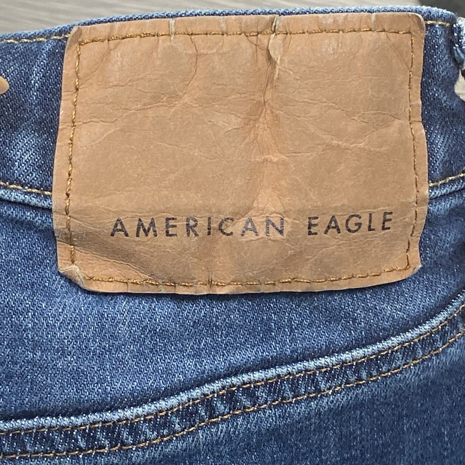 American Eagle Outfitters American Eagle Jeans Men 29x31 Athletic Skinny Distressed Size US 28 / EU 44 - 5 Thumbnail