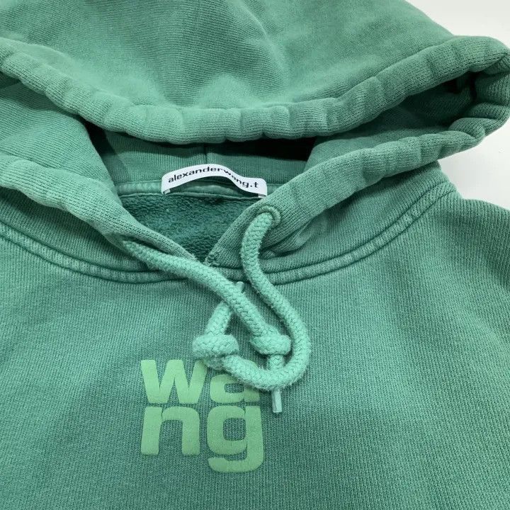 Alexander Wang Alexander Wang SS22 Hoodie with Logo - Size M / US 6-8 / IT 42-44 - 7 Thumbnail