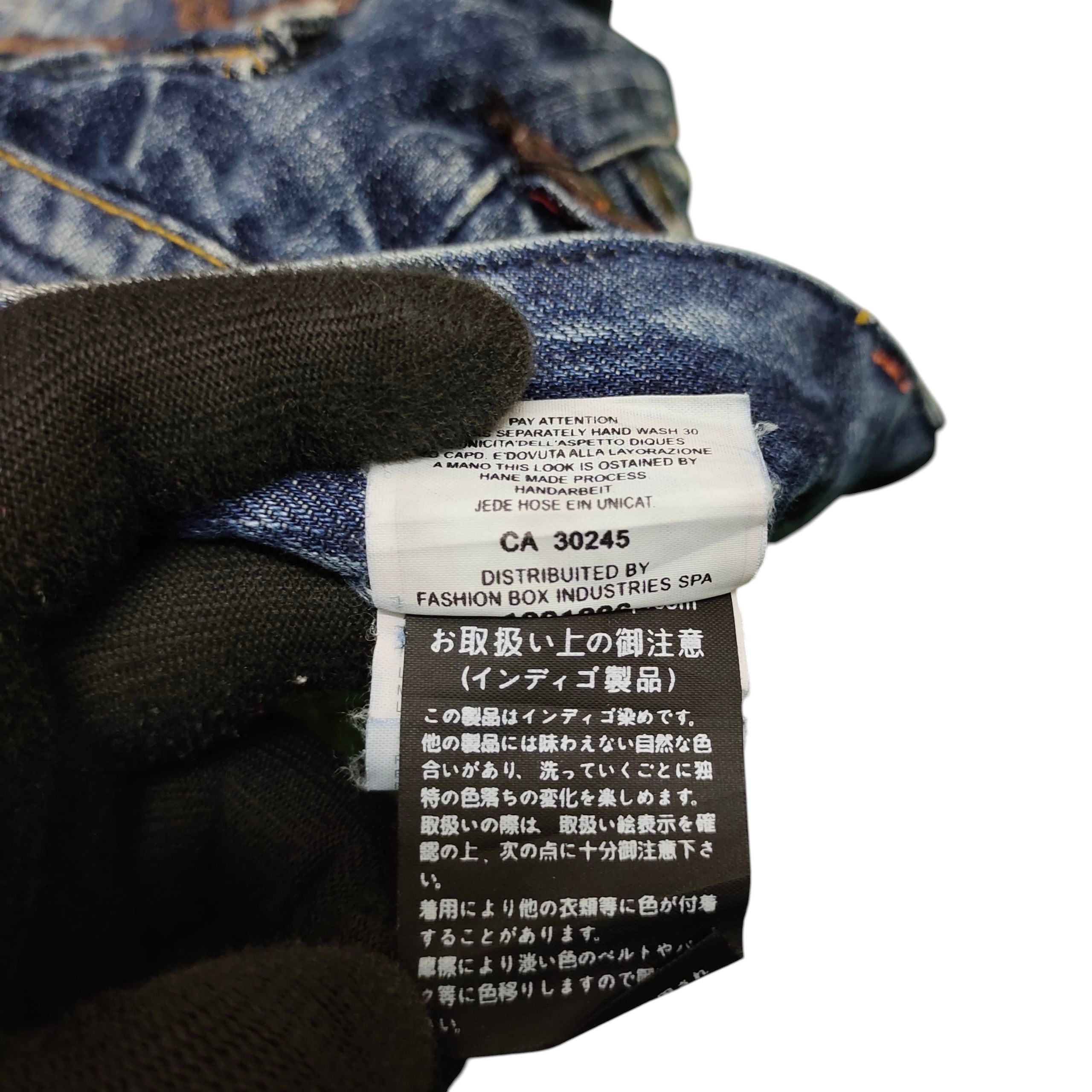 If Six Was Nine Flare Jeans Red Pepper Clawmark Distres Bootcut Low Rise Y2k Size US 28 / EU 44 - 15 Thumbnail