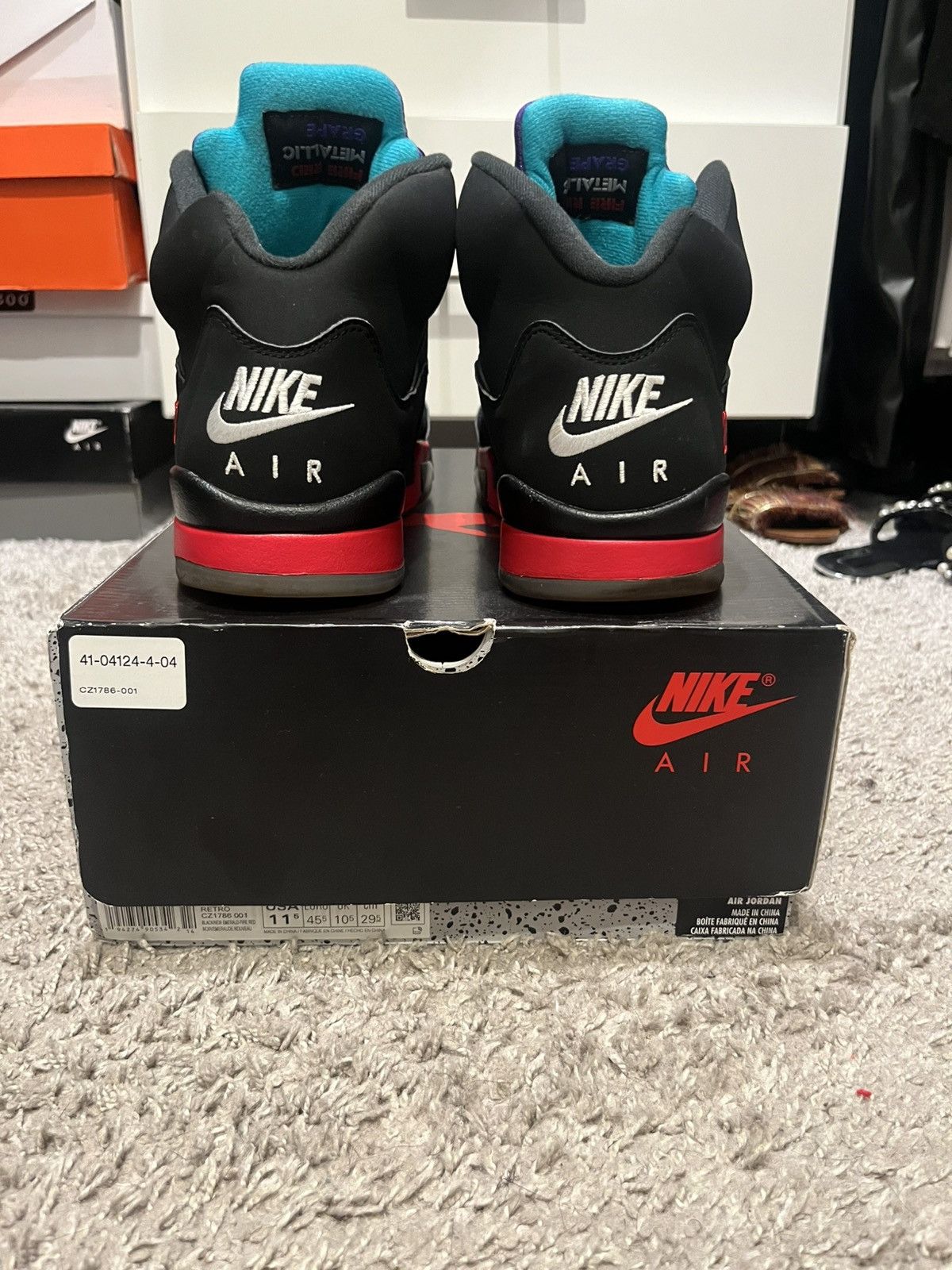 Jordan Brand × Nike Jordan 5 Retro Top 5 Size US 11.5 / EU 44-45 - 5 Thumbnail