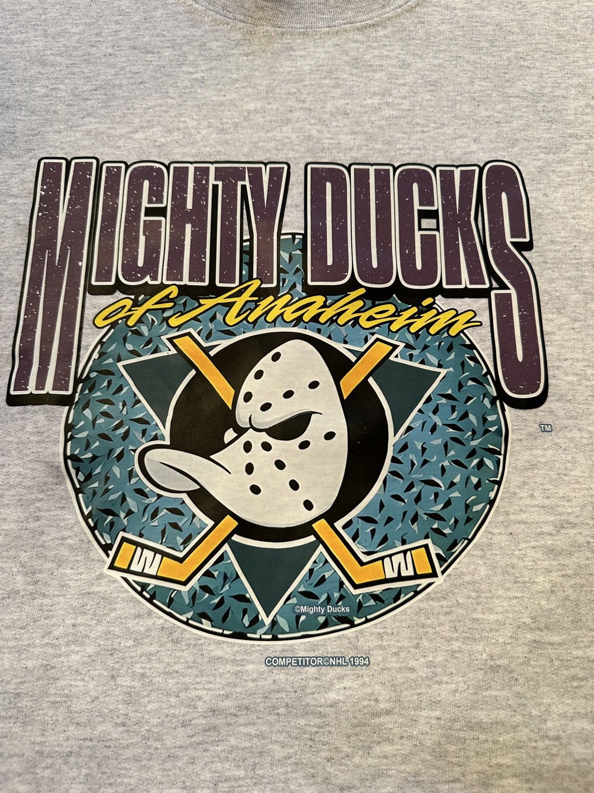 Hanes Anaheim Mighty Ducks Crewneck Size US M / EU 48-50 / 2 - 2 Thumbnail