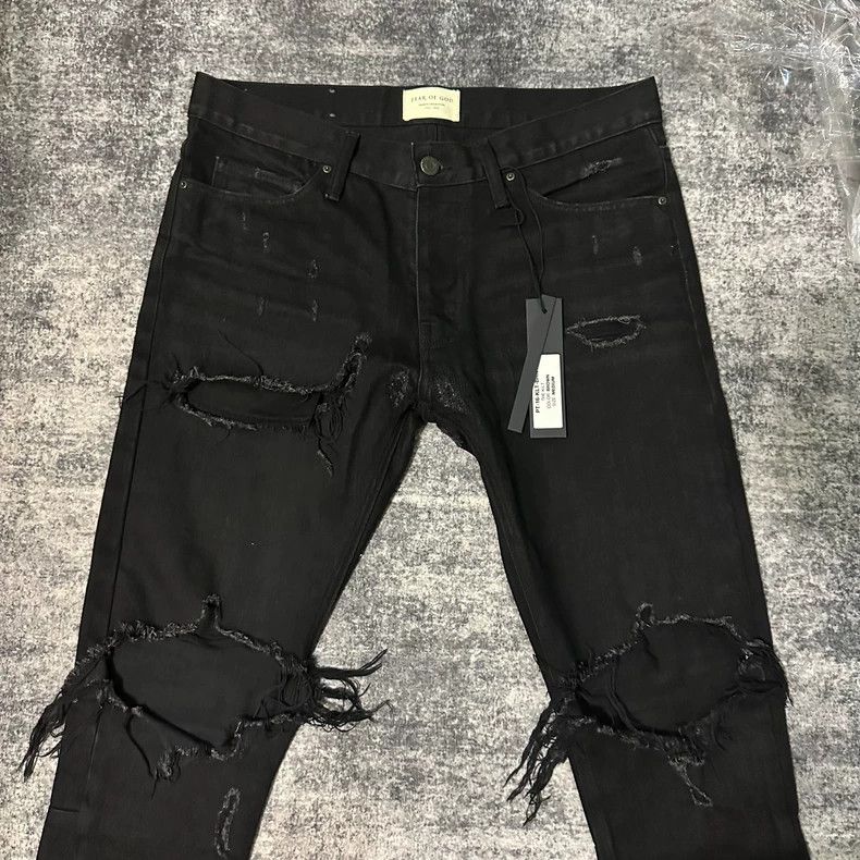 Fear of God Fear of God Limited black jeans Size US 31 - 4 Thumbnail