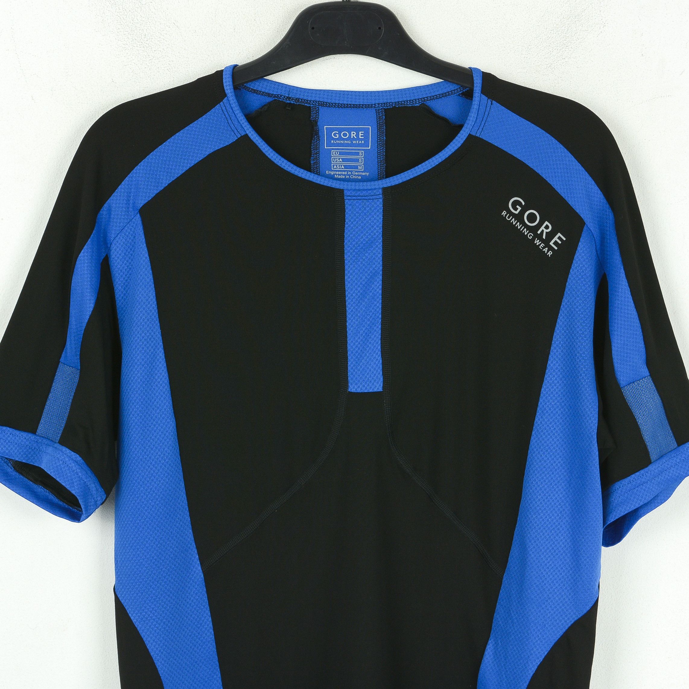 Designer Gore Running Wear Men S Short Sleeve Jersey Shirt Run Jog Size US S / EU 44-46 / 1 - 2 Thumbnail