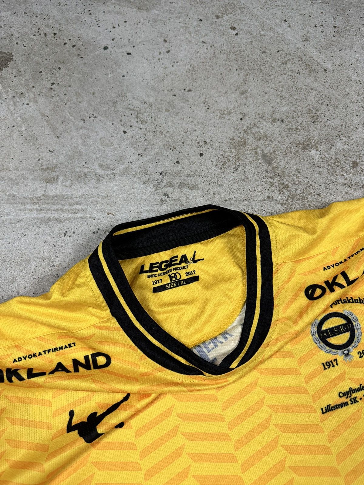 Vintage SK Lillestrom 2017 Home Final Cup Jersey Rare Size US XL / EU 56 / 4 - 8 Thumbnail